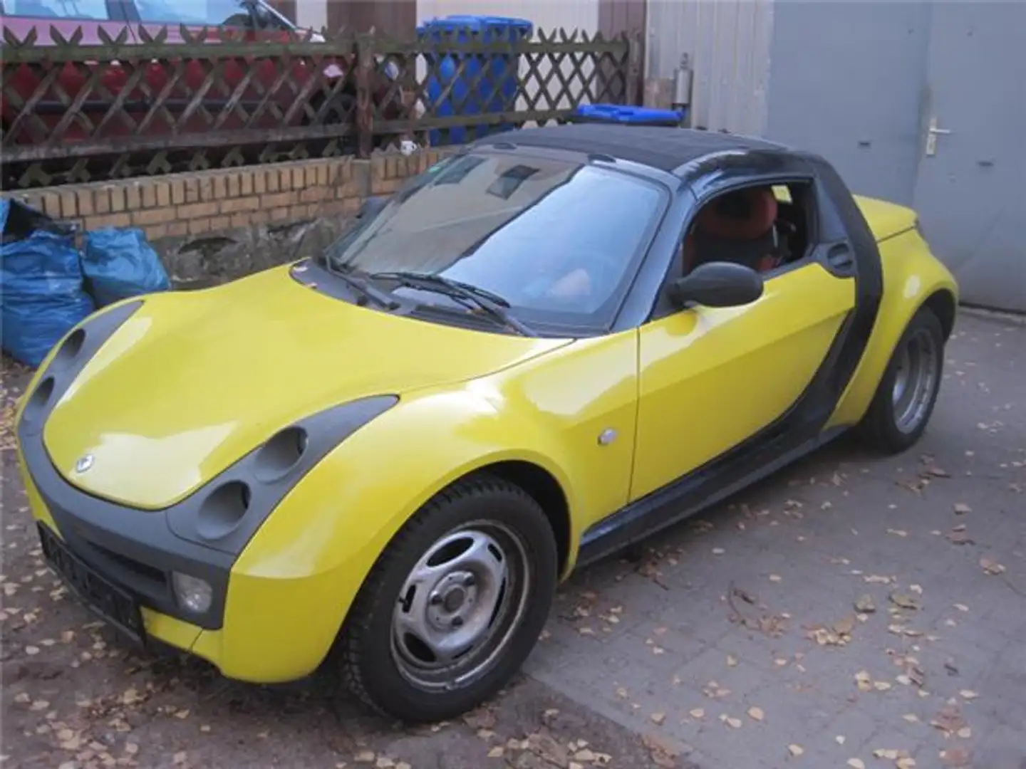 smart forTwo roadster Cobrio Giallo - 2