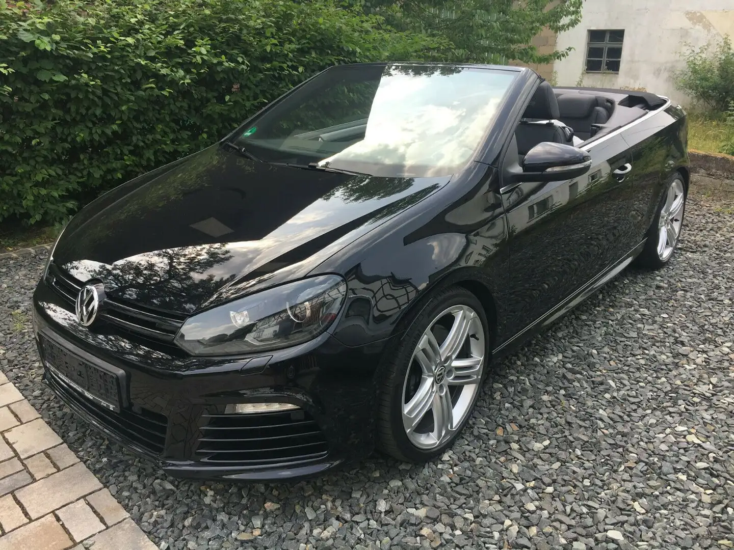 Volkswagen Golf VI 2.0 Cabriolet R Schwarz - 2