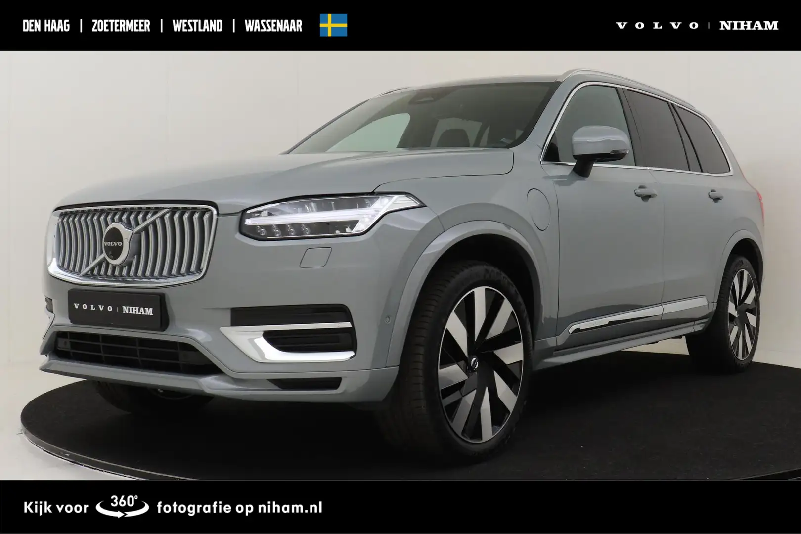 Volvo XC90 T8 RECHARGE AWD PLUS BRIGHT -PANO.DAK|360°CAM|HK-A Gris - 1