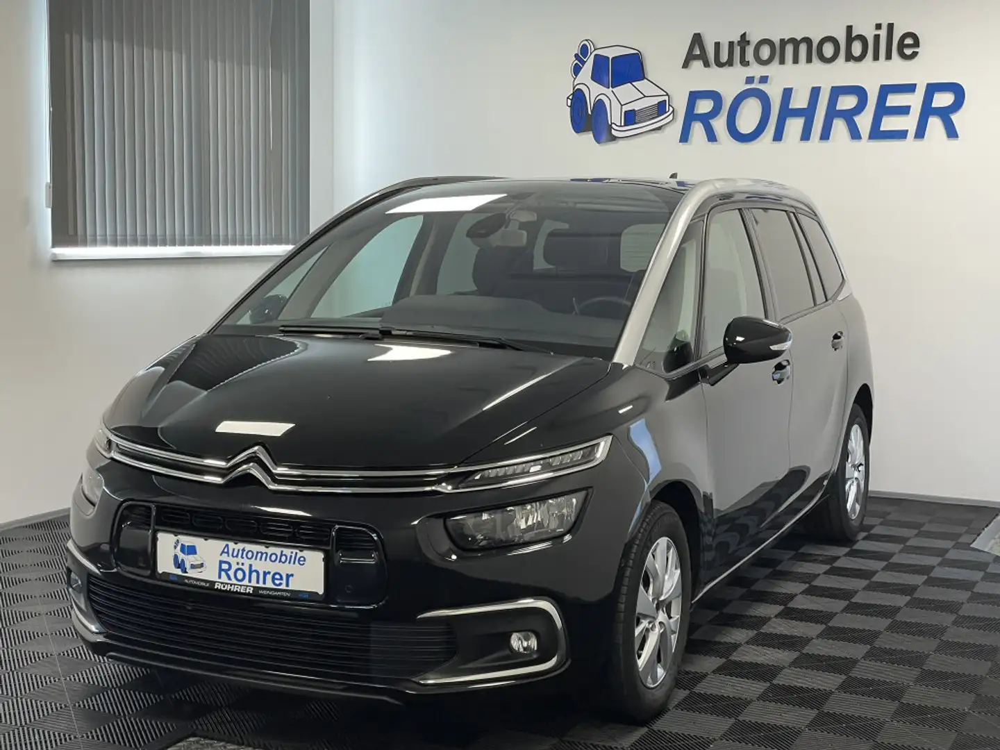 Citroen Grand C4 Picasso 7-Sitze Automatik Navi Kamera Schwarz - 1