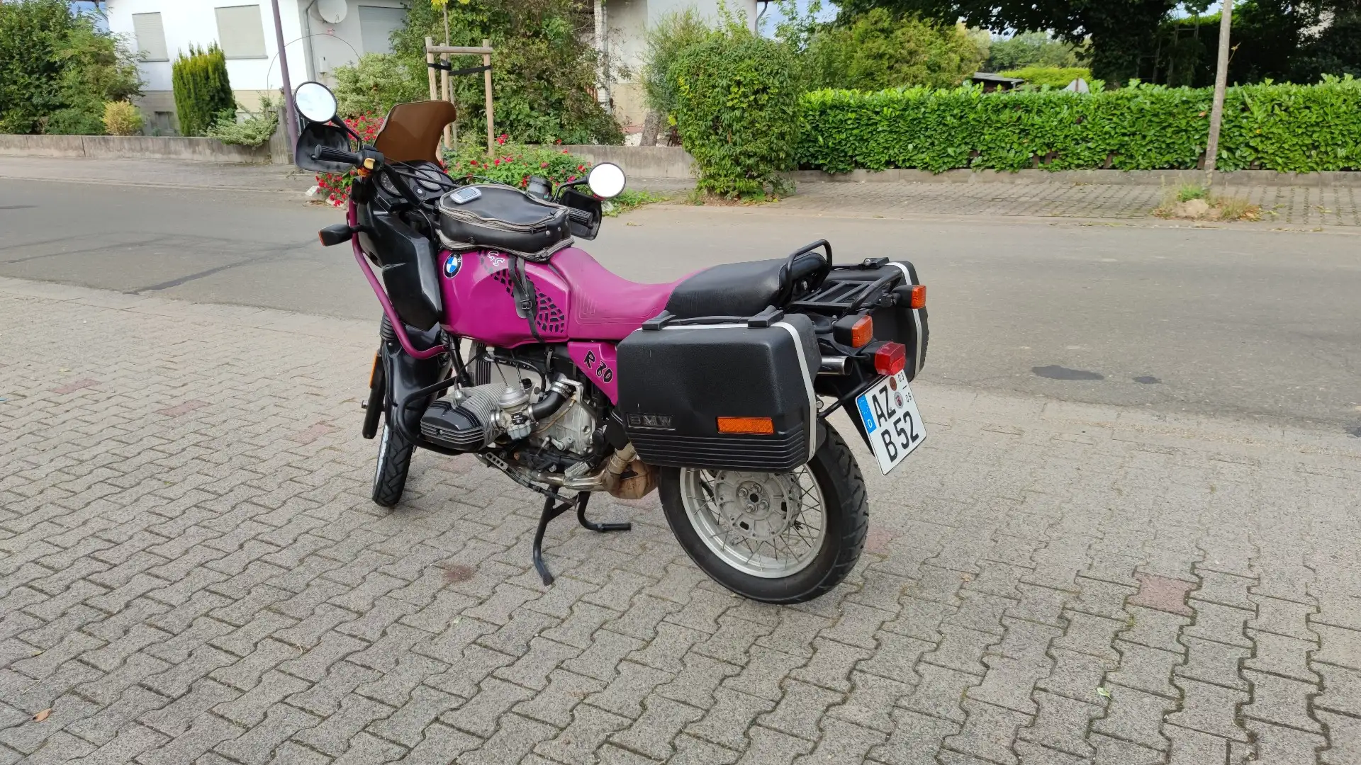 BMW R 80 GS Lila - 2