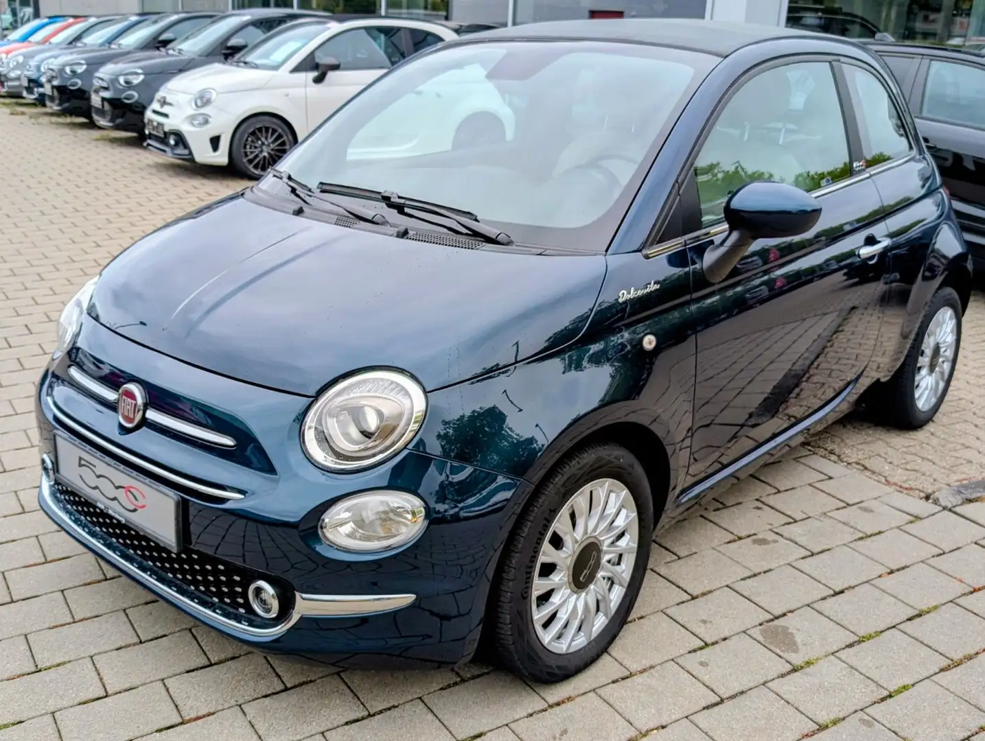 Fiat 500C Dolcevita Dipinto Techpaket PDC Blau - 2