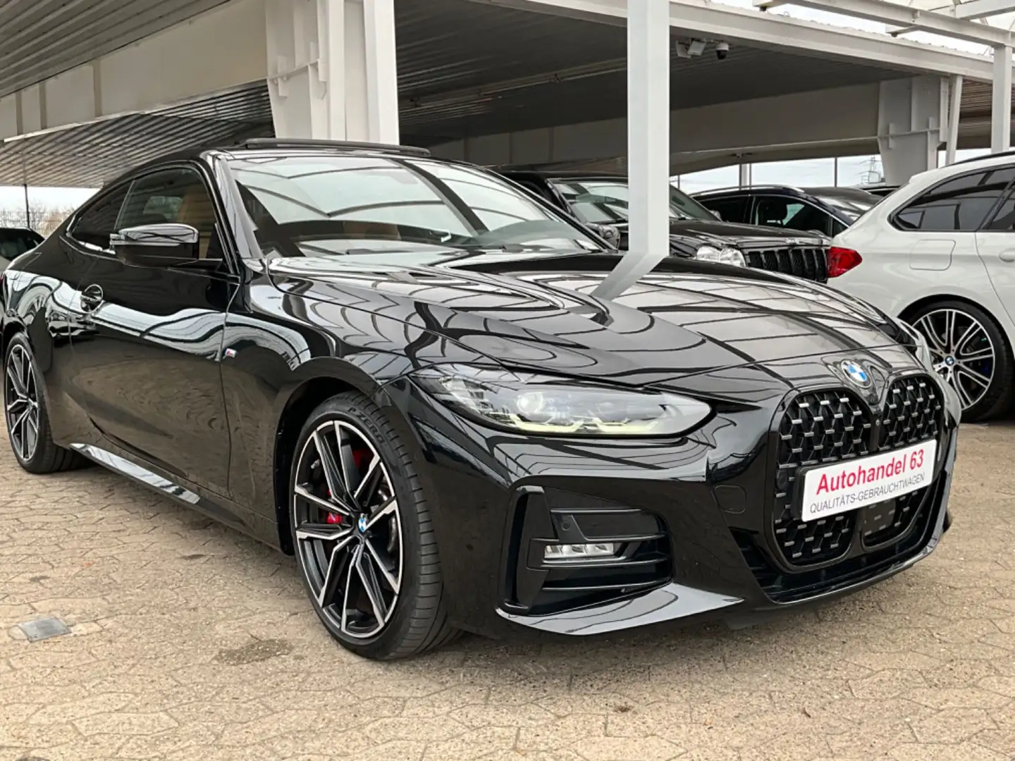 BMW 420 d M Sport Coupe*Pano*360K*Leder*Ky-Go*Virtua Noir - 2