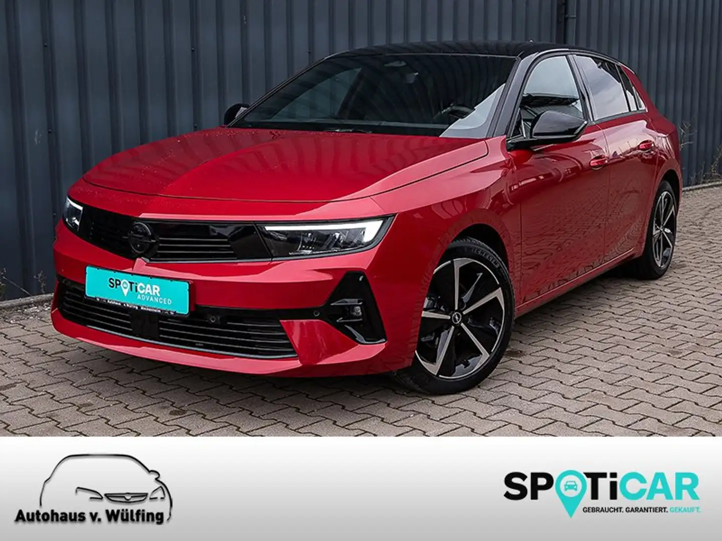 Opel Astra Lim. 5T. GS-Line +NEUWERTIG+ZUSATZAUSSTATTUNG+ Kırmızı - 1