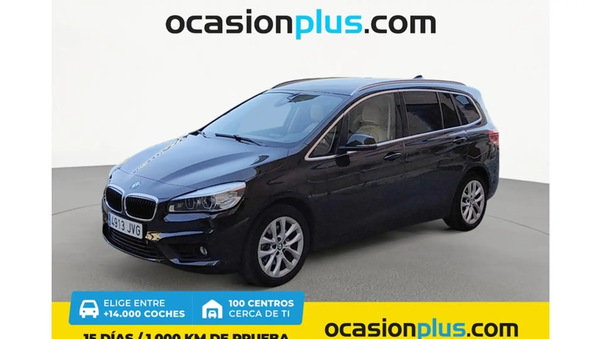 BMW 218 218dA Gran Tourer Schwarz - 1