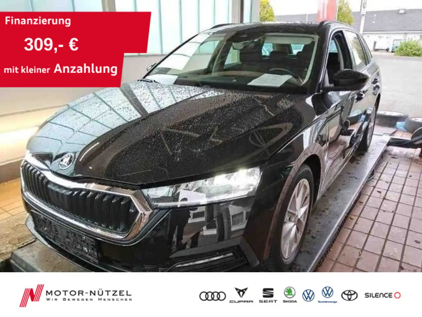 Skoda Octavia Combi iV AMBITION LED+NAV+APP+SHZ+GRA+VC Schwarz - 1