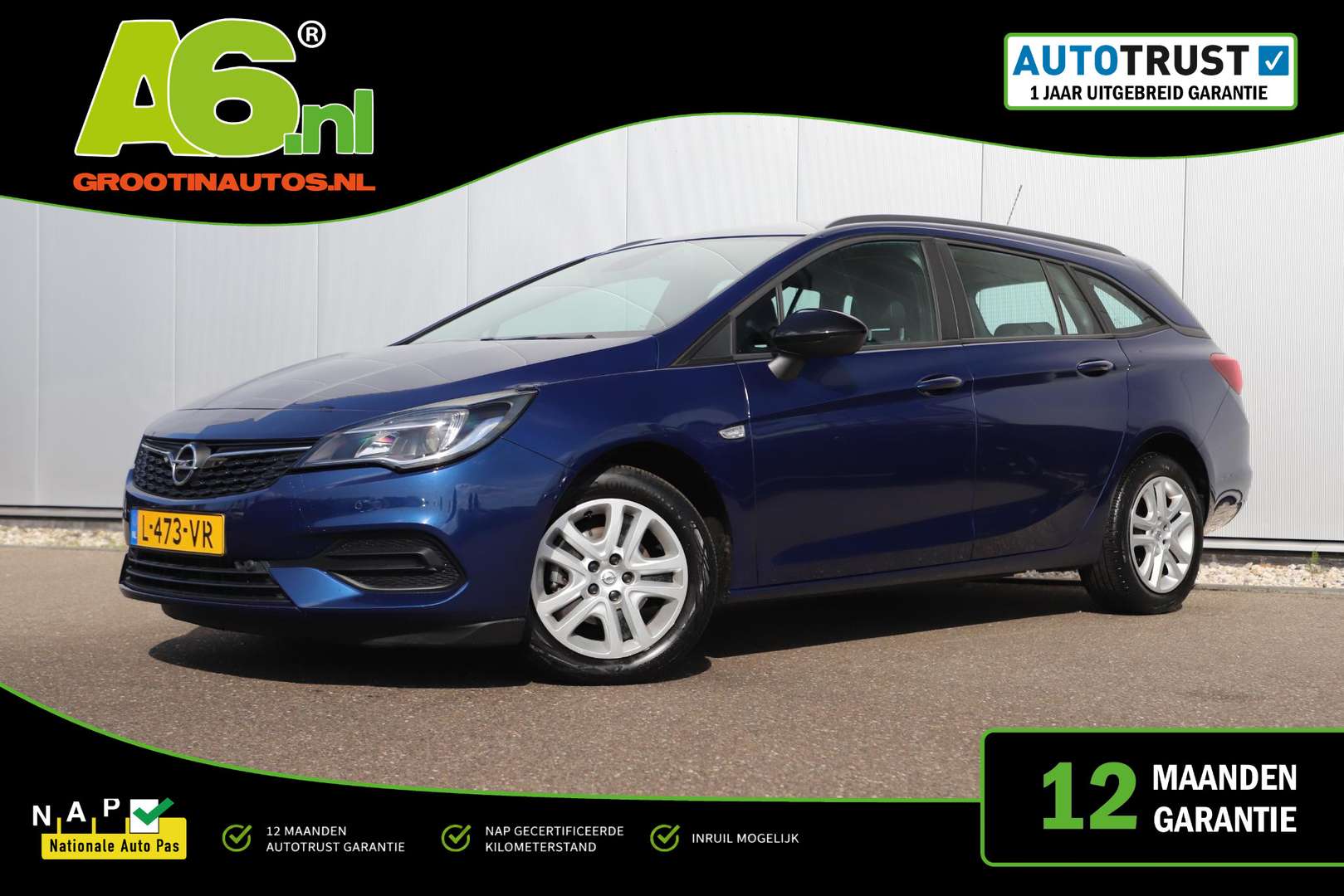 Opel Astra nuo 205 €/ mėn Benzinas 2021m. Kita Mechaninė