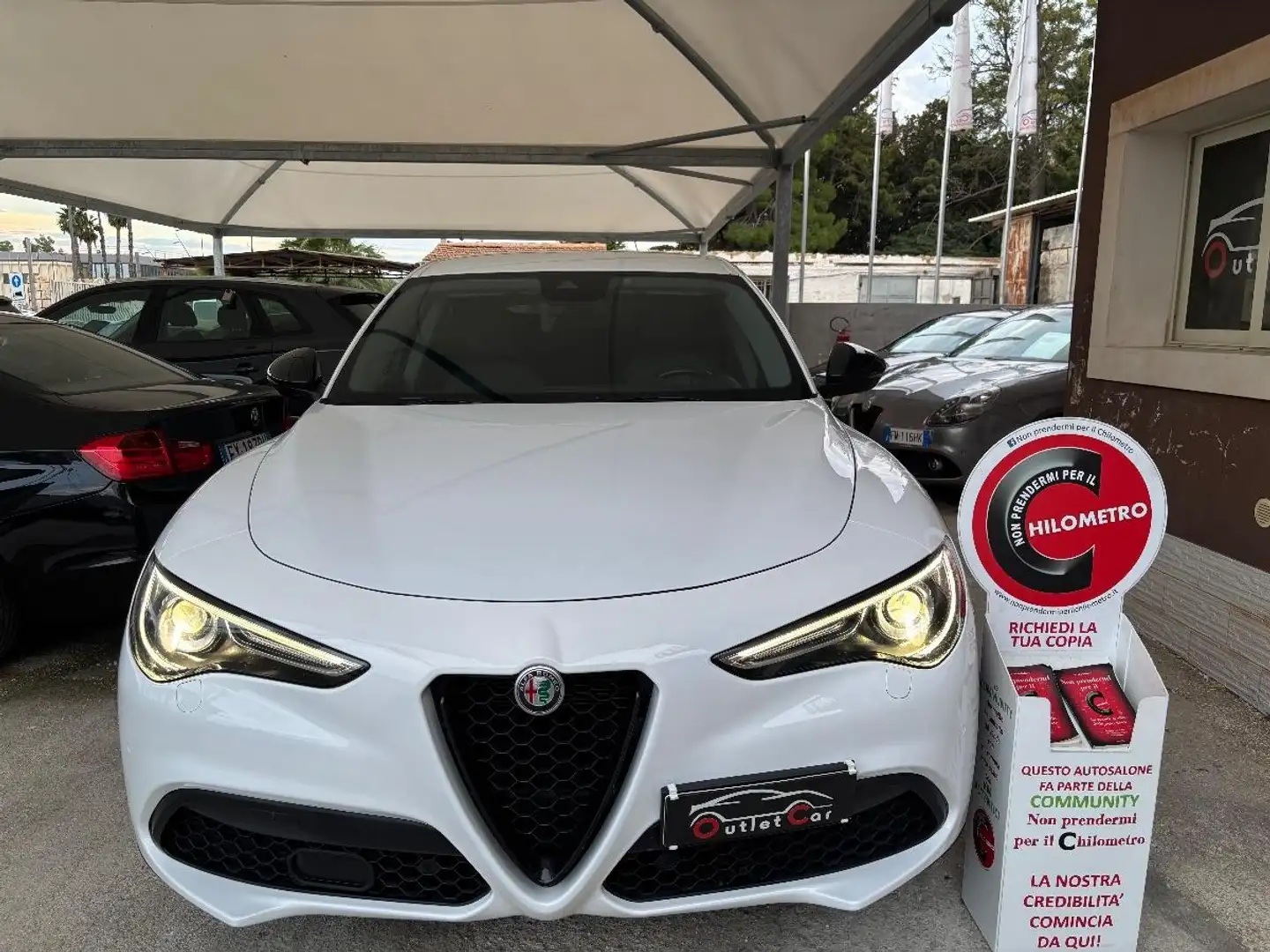 Alfa Romeo Stelvio 2.2 T.diesel 190CV AT8 Q4 Sp.-T. Bianco - 2