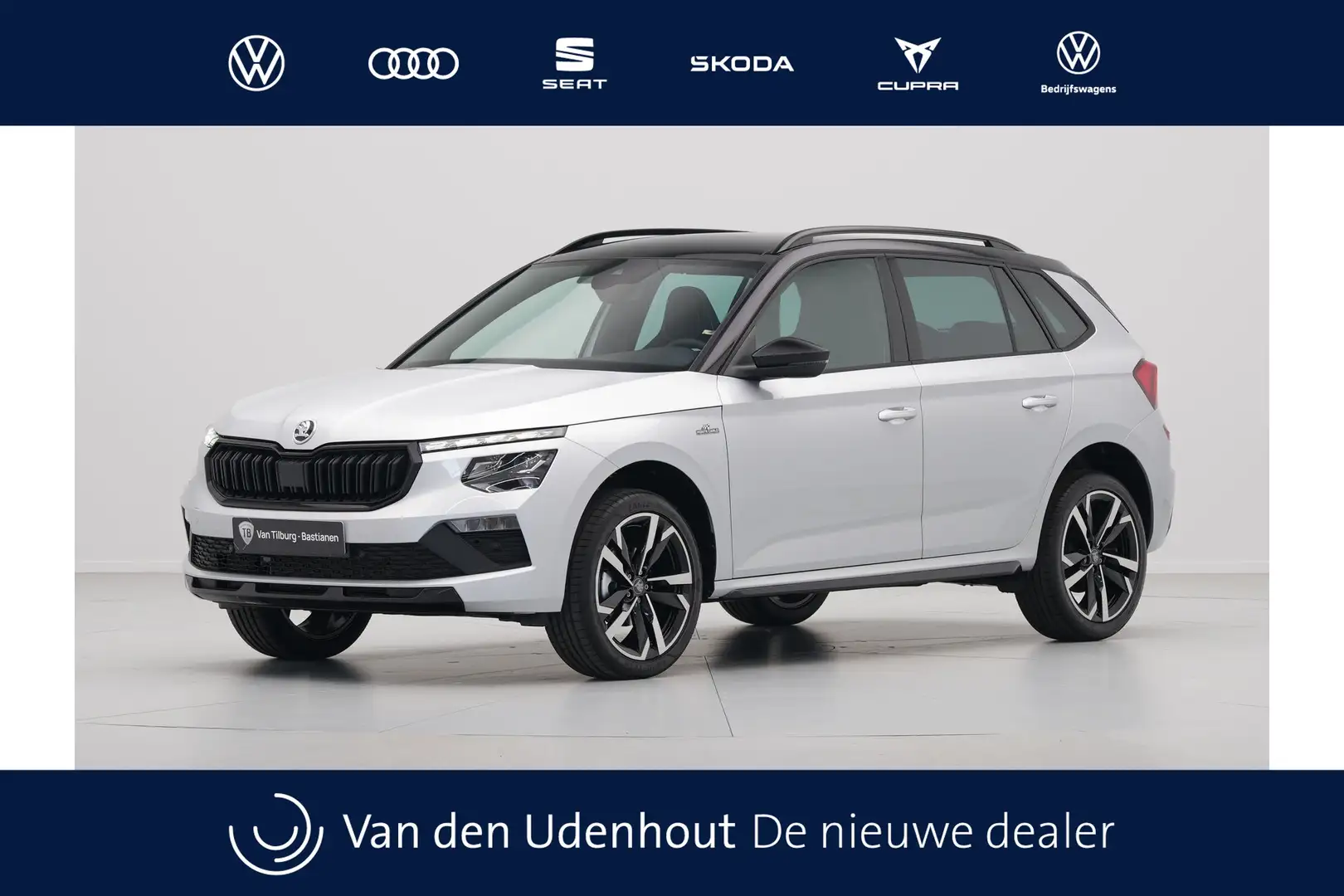 Skoda Kamiq 1.0 TSI Monte Carlo Zilver - 1