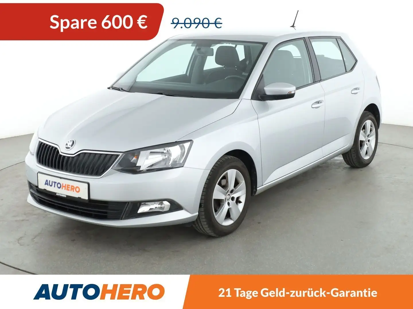 Skoda Fabia 1.0 MPI Ambition *LIMITER*ALU*KLIMA*GARANTIE* Argent - 1