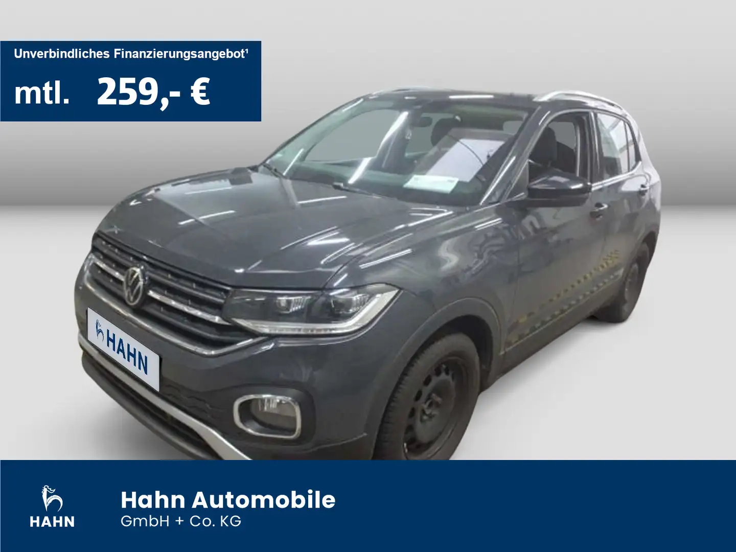 Volkswagen T-Cross 1.0TSI Style DSG Navi Climatr PDC Sitzh Grau - 1