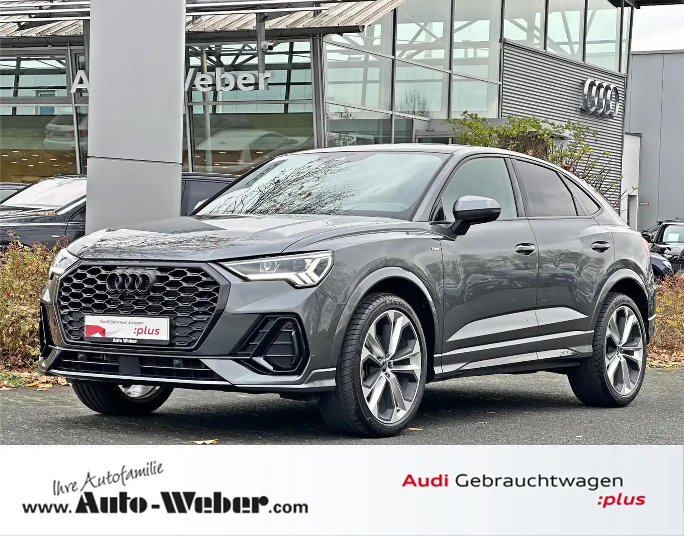 Audi Q3 Sportback 35TFSI S LINE PANO SONOS STANDHZ VC Grau - 1