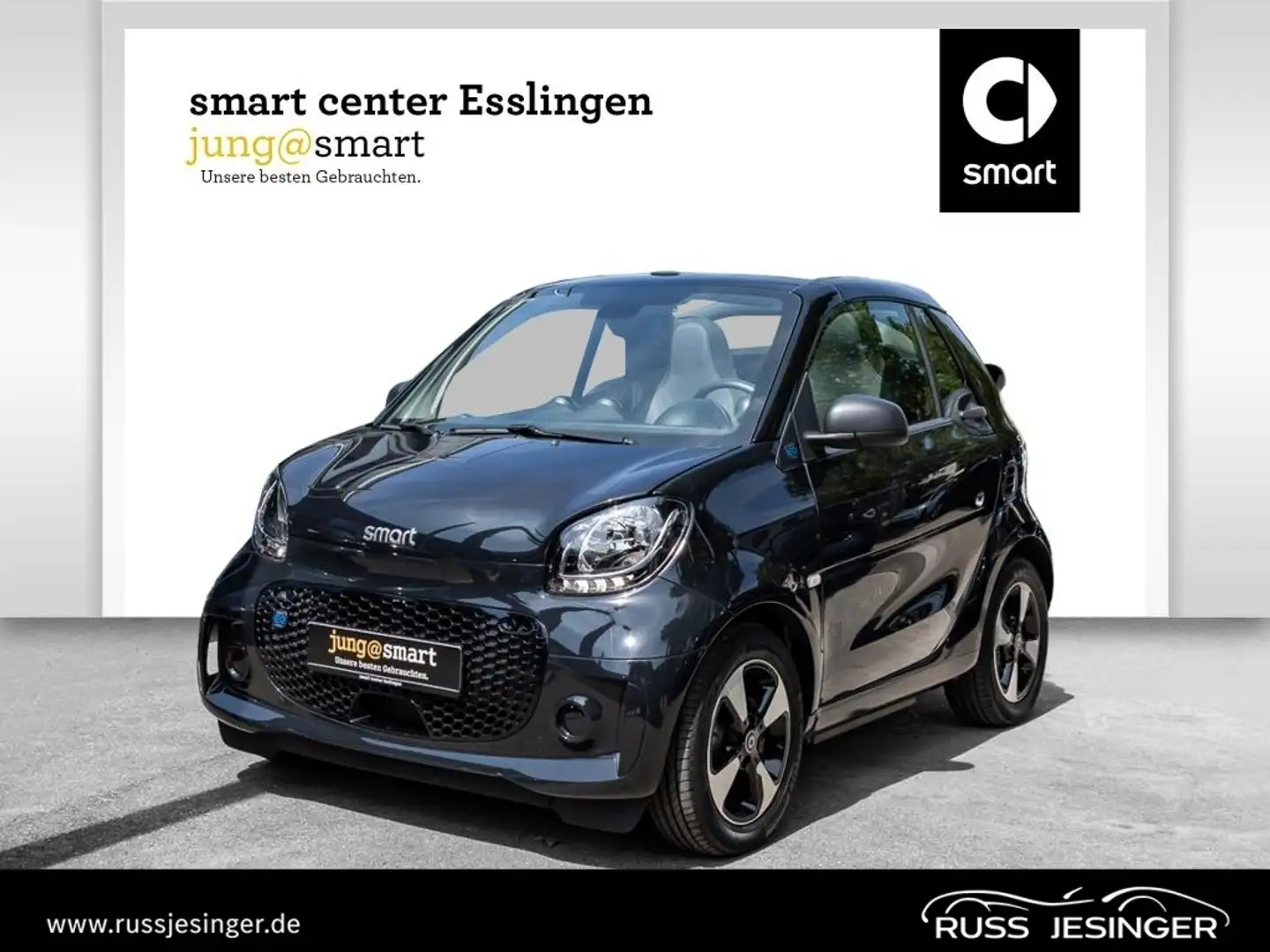 smart forTwo EQ  cabrio passion *SitzH*KlimaA*LMR*22kW* Zwart - 1