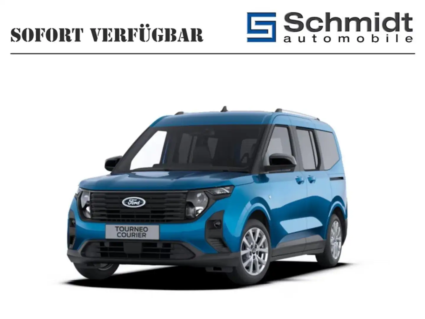 Ford Transit Courier Tourneo Courier Titanium 1,0L Eboost 125PS A FWD Blau - 1