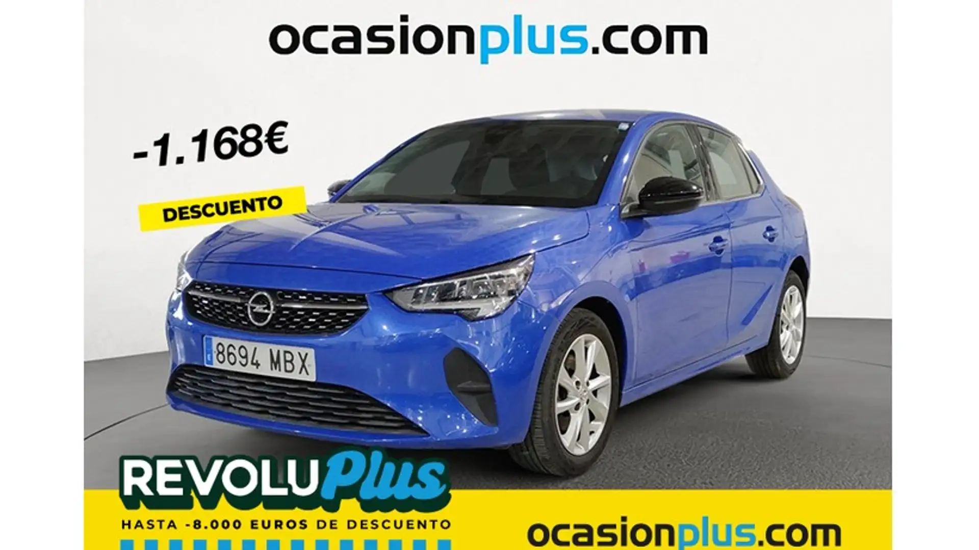 Opel Corsa 1.2T XHL S/S Elegance 100 Blauw - 1