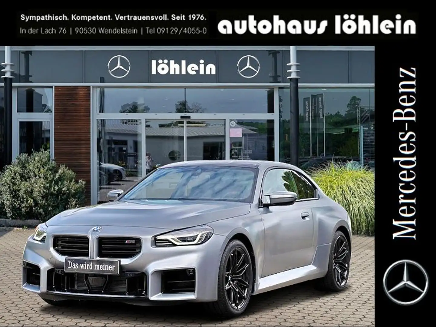BMW M2 CARBONDACH+SCHALENSITZ+MATT+ACC+H&K+DRIVINGAS Grau - 1