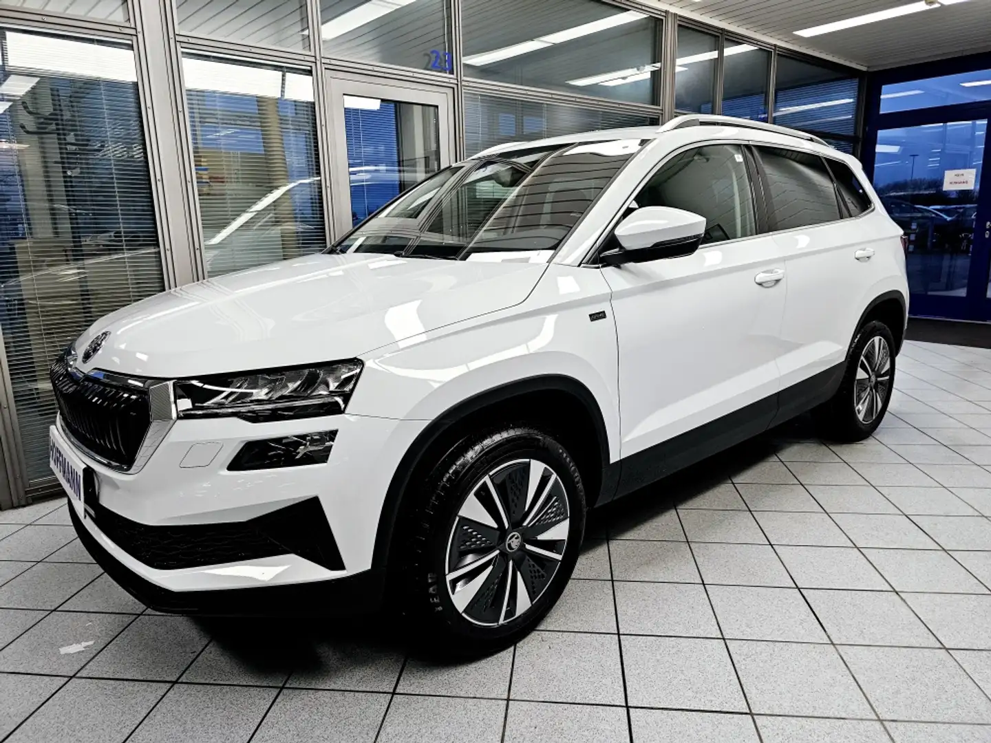 Skoda Karoq Tour AHK,Kamera,SHZ,beh. Frontscheibe Weiß - 2