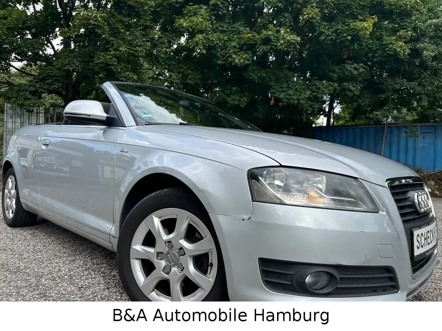 Audi A3 Cabriolet 1.9 Tdi+Tüv 06.27 Silber - 1