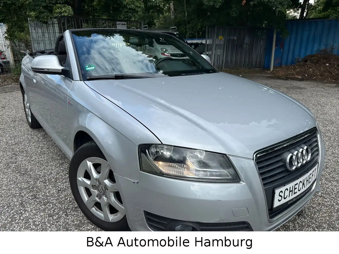 Audi A3 Cabriolet 1.9 Tdi+Tüv 06.27 Silber - 2