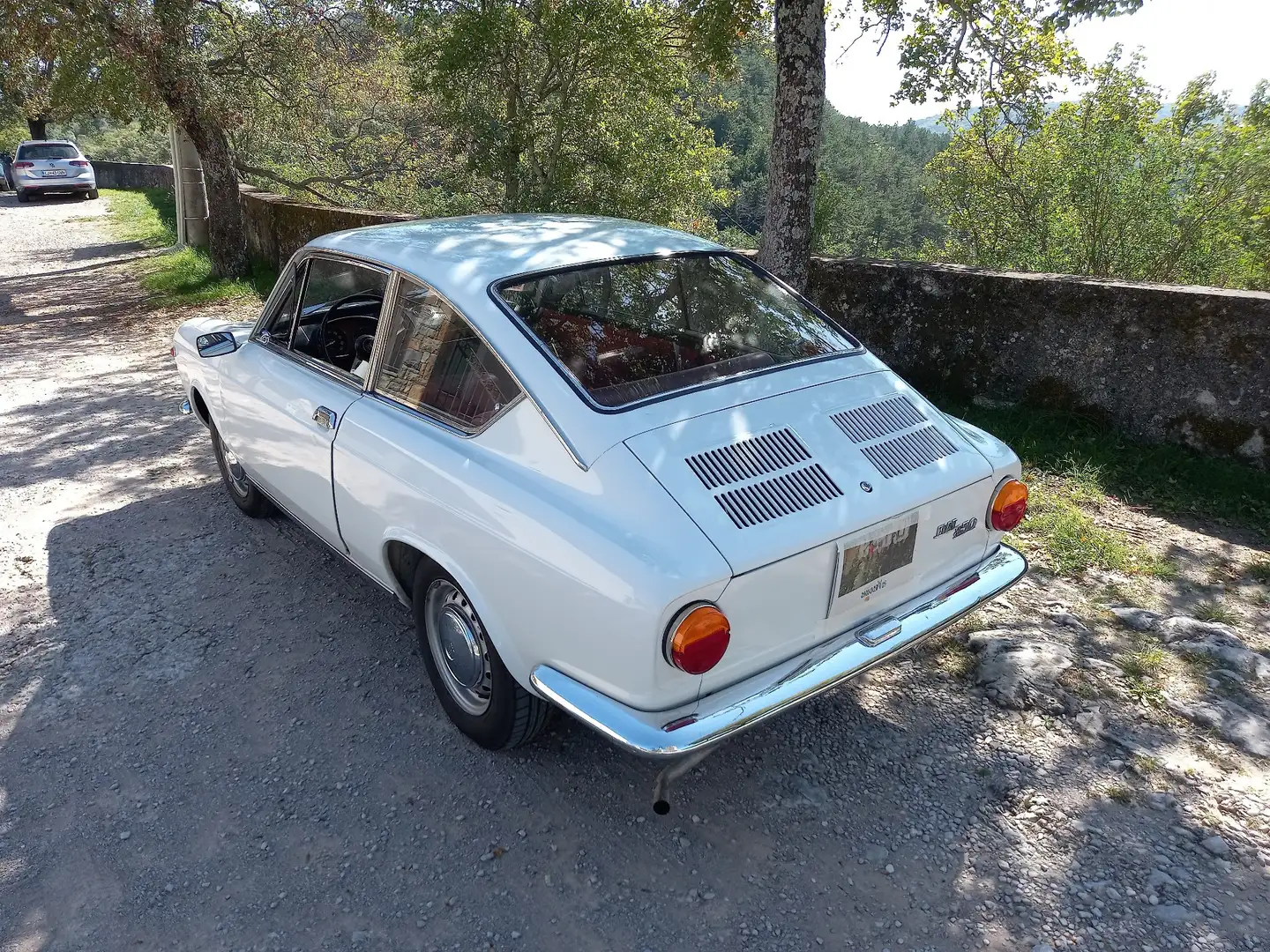 Fiat 850 coupe' Blanc - 2