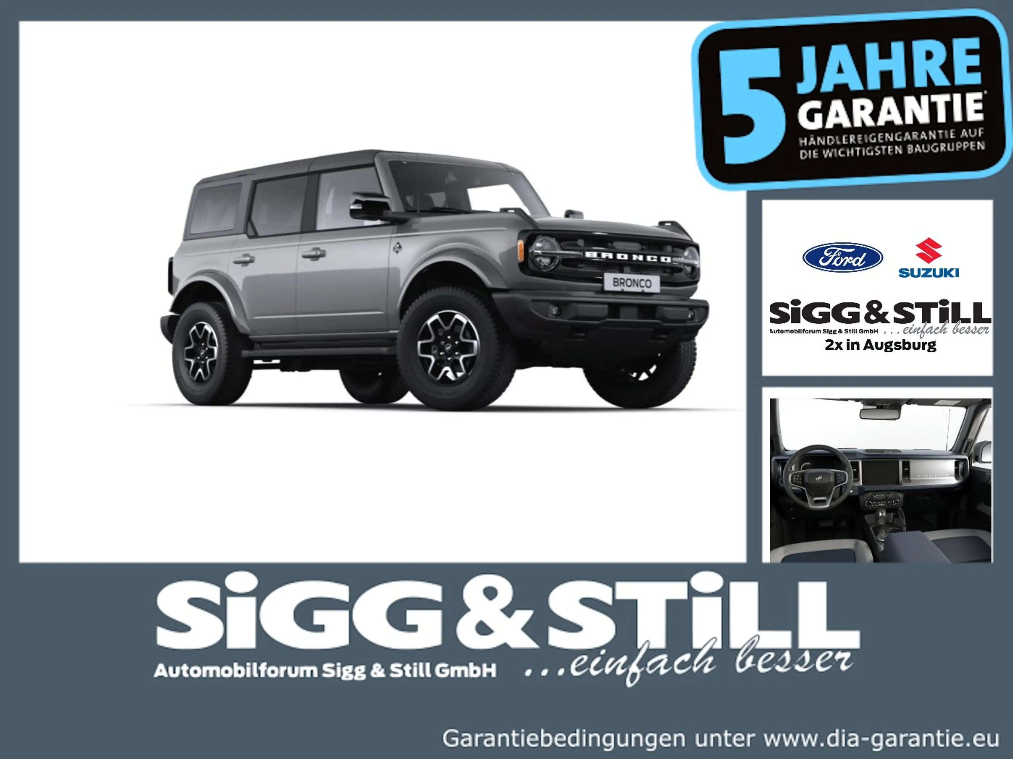 Ford Bronco OUTERBANKS 2.7 ACC*LED*SHZ*ACC*360°*NAVI