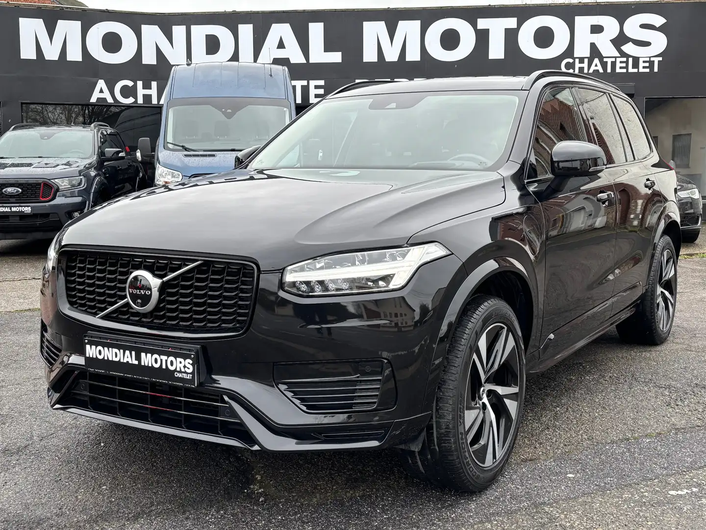 Volvo XC90 2.0 T8 303CV TE Plug-in 4WD R-Design 7pl PANO TVAC Noir - 1