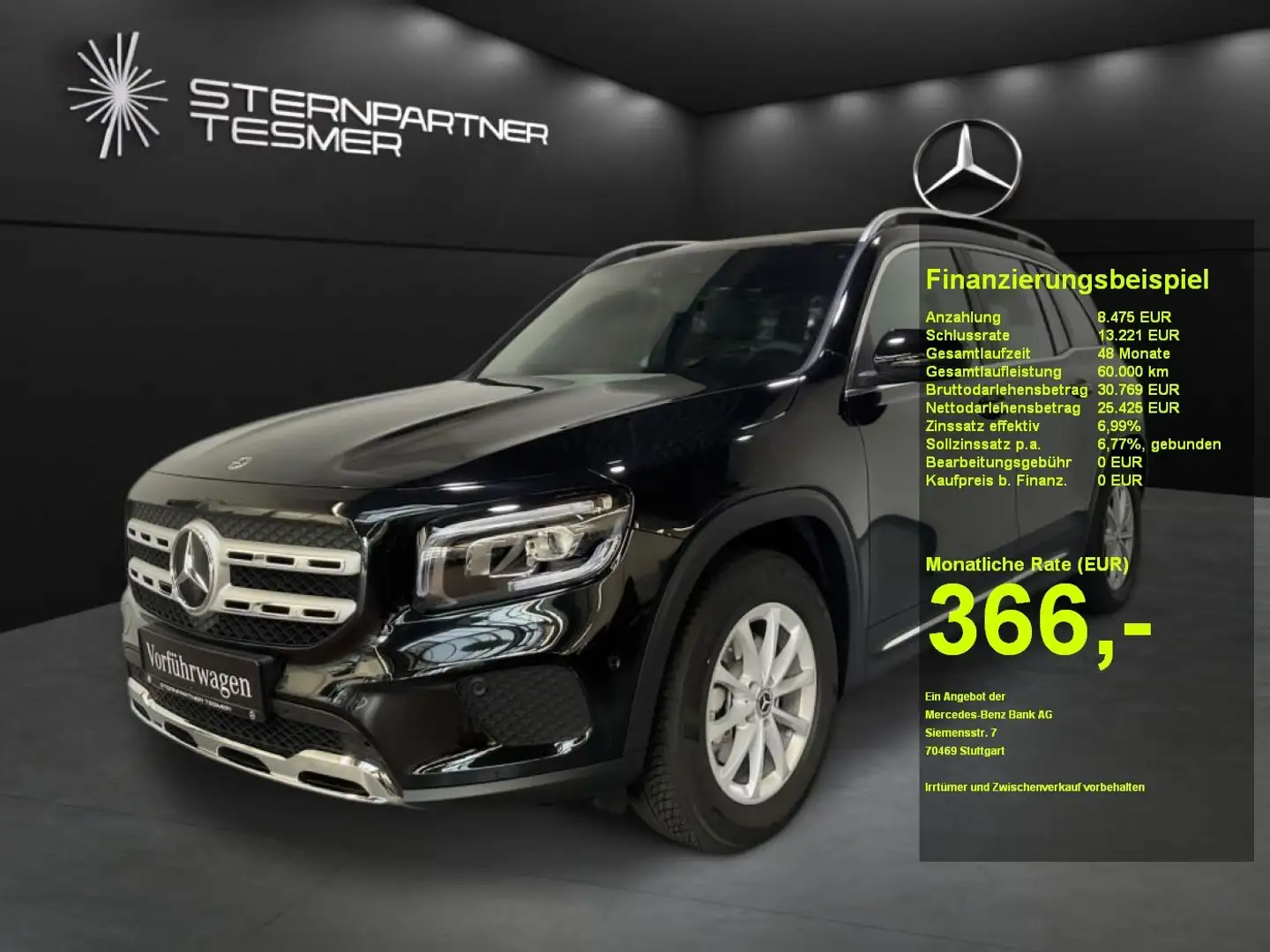 Mercedes-Benz GLB 180 Progressiv, SHZ, LED, PDC, CarPlay, Navi Černá - 1