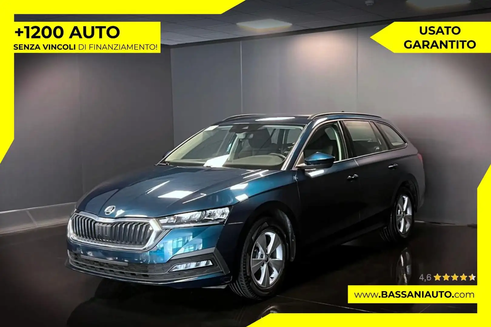 Skoda Octavia 2.0 TDI EVO SCR Wagon Executive Bleu - 1