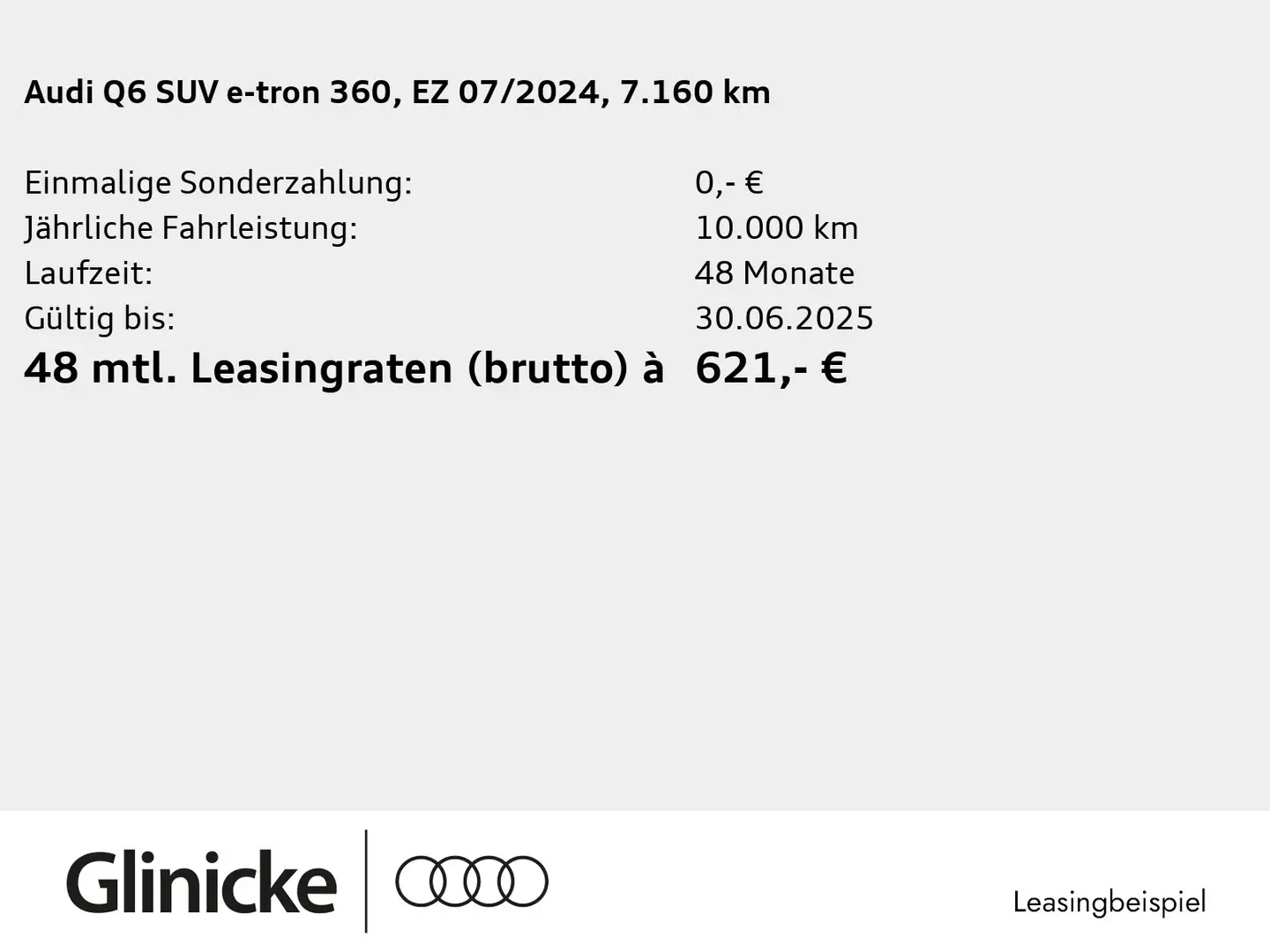 Audi Q6 Q6 e-tron 55 qu. Matrix LM 19" Navi ACC 360° Wär Gris - 2