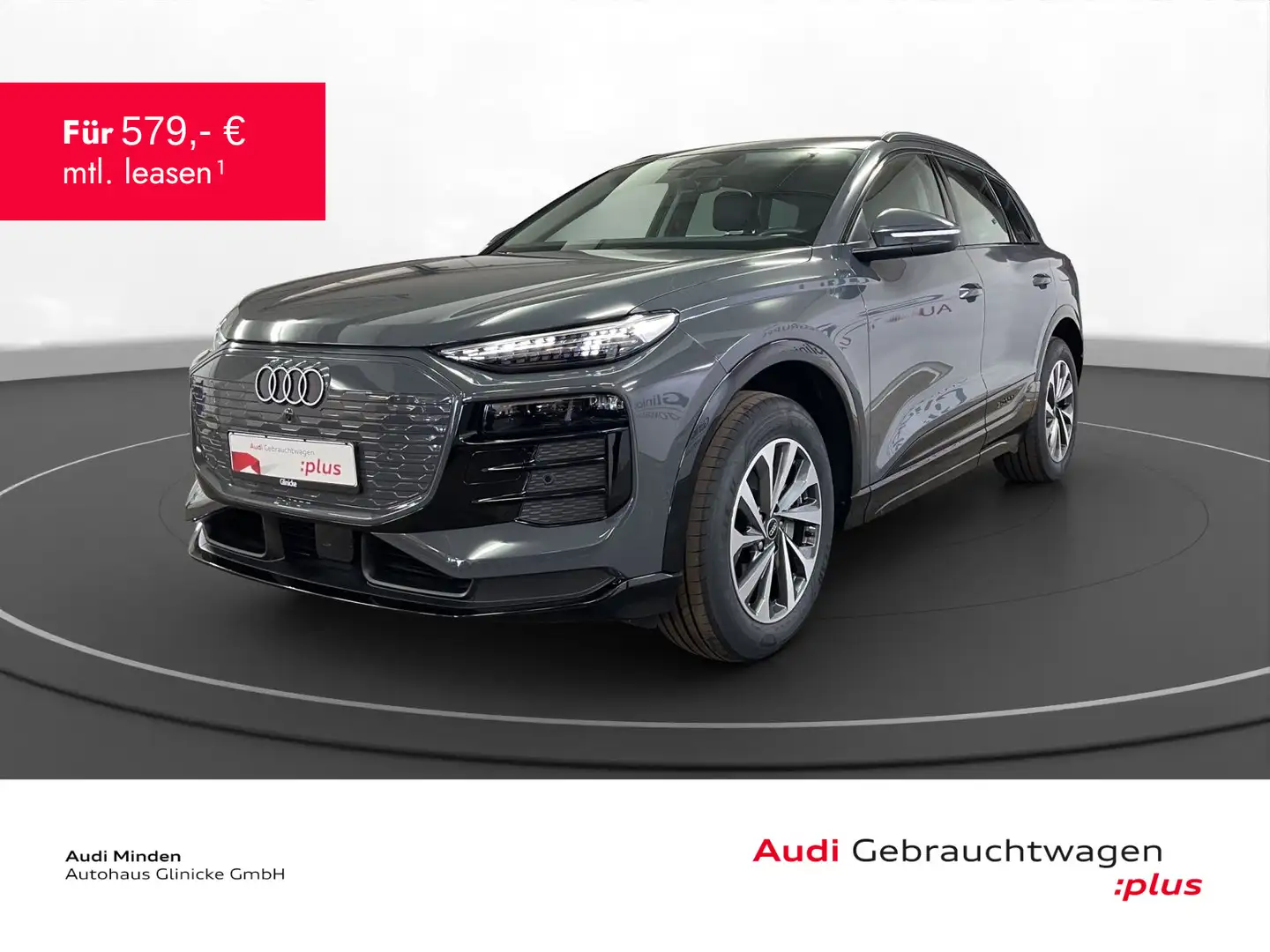 Audi Q6 Q6 e-tron 55 qu. Matrix LM 19" Navi ACC 360° Wär Grau - 1