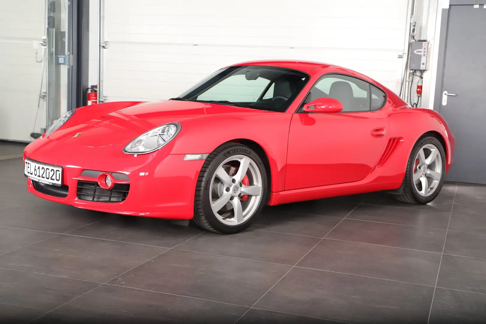 Porsche Cayman S 1.Hand DEUTSCH SH-PZ TOPPPPPPPPPPPPPPPPPPPPPPPPP Rojo - 2