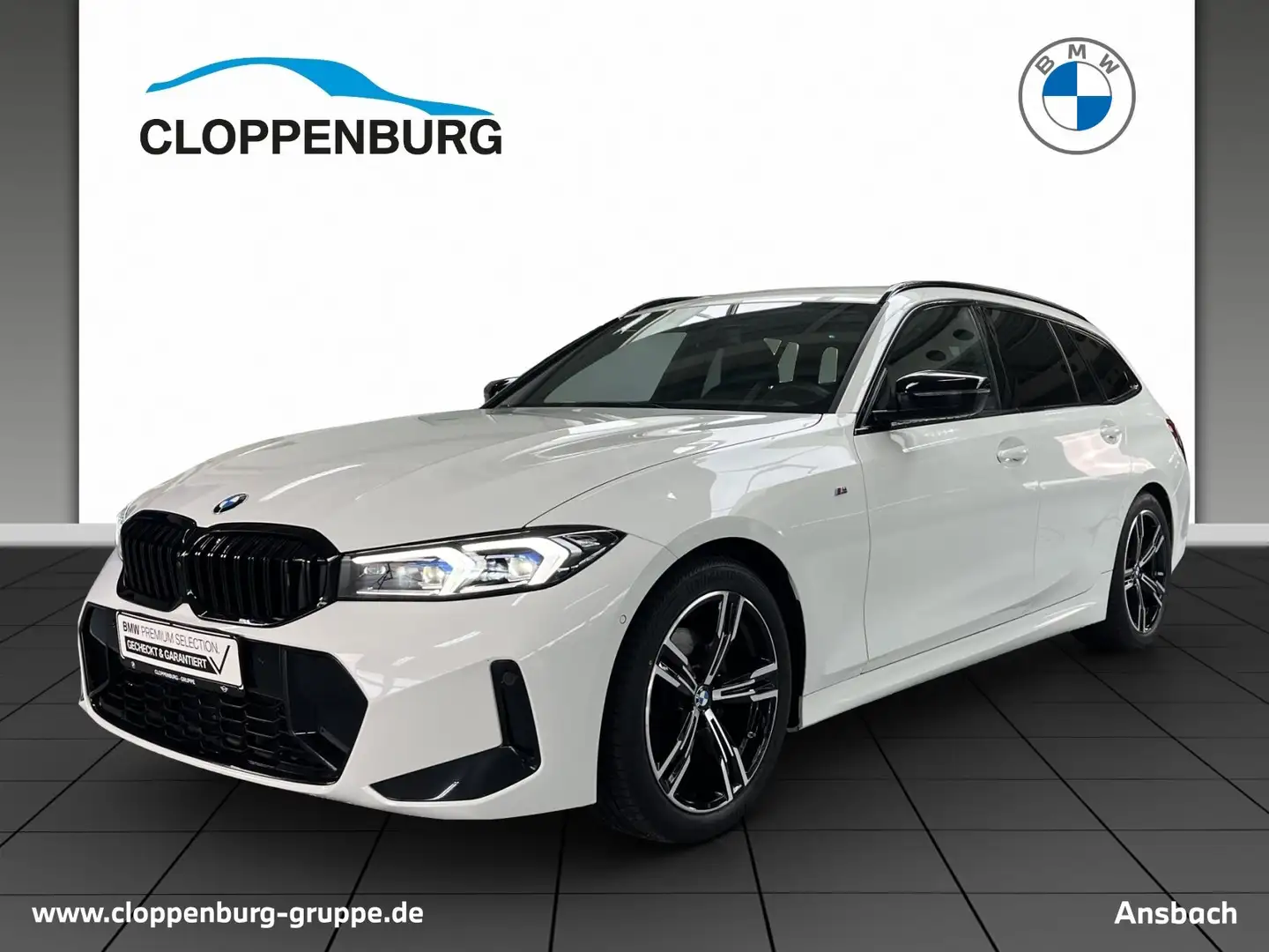 BMW 320 i Touring M Sportpaket  DAB LED Tempomat Weiß - 1