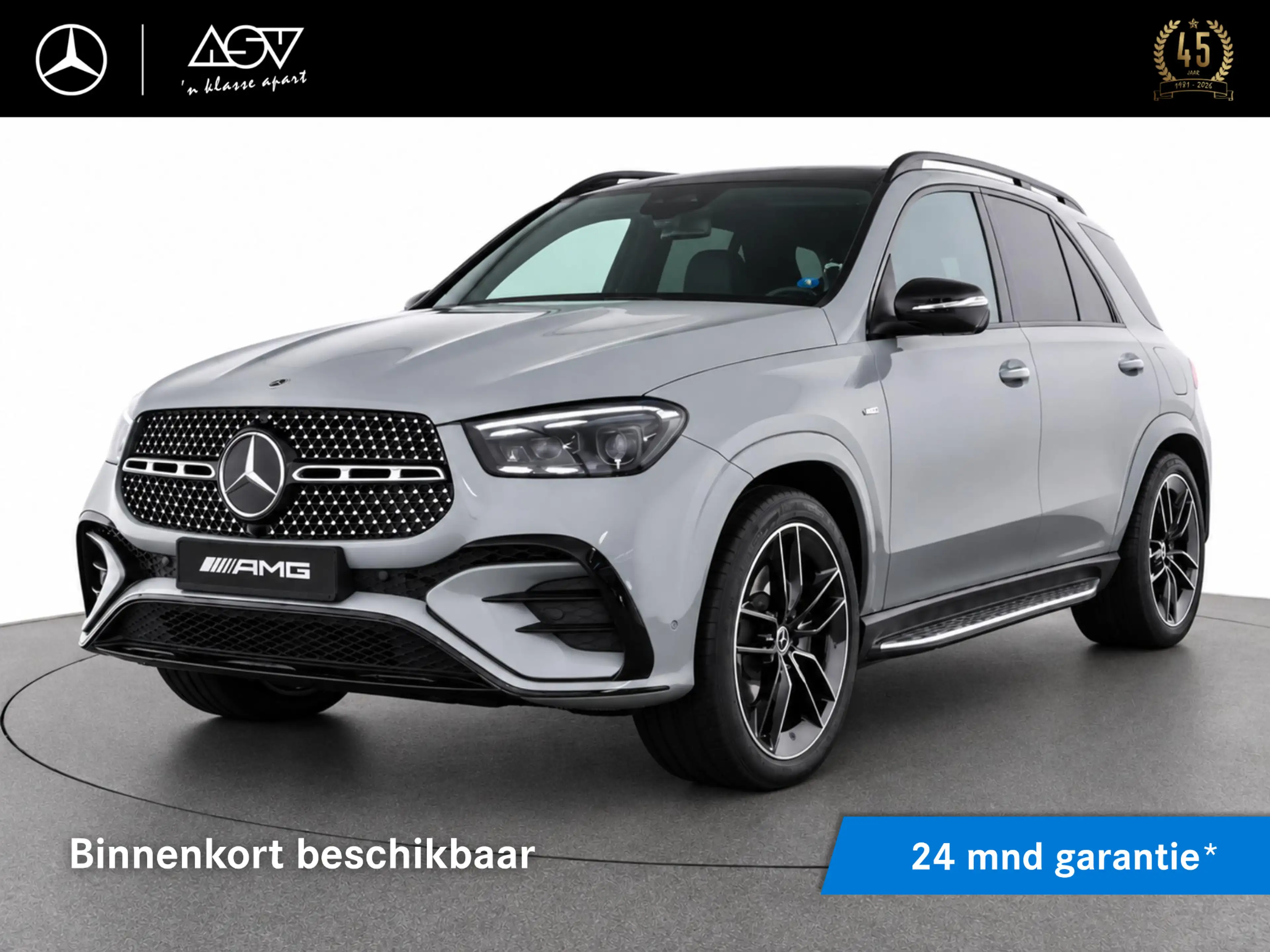 Mercedes-Benz GLE 400 e 4MATIC AMG Line | MANUFAKTUR Alpingrijs | Panora