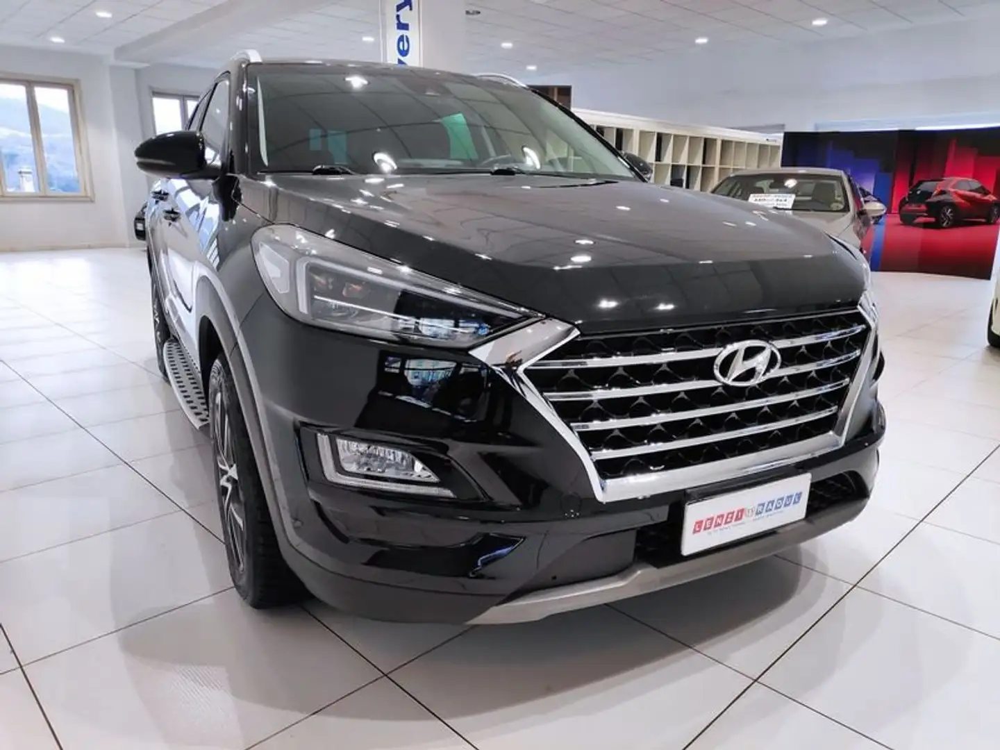 Hyundai TUCSON 1.6 CRDi 136CV DCT XLine*DIESEL*AUTOMATICA*GARANT Nero - 1