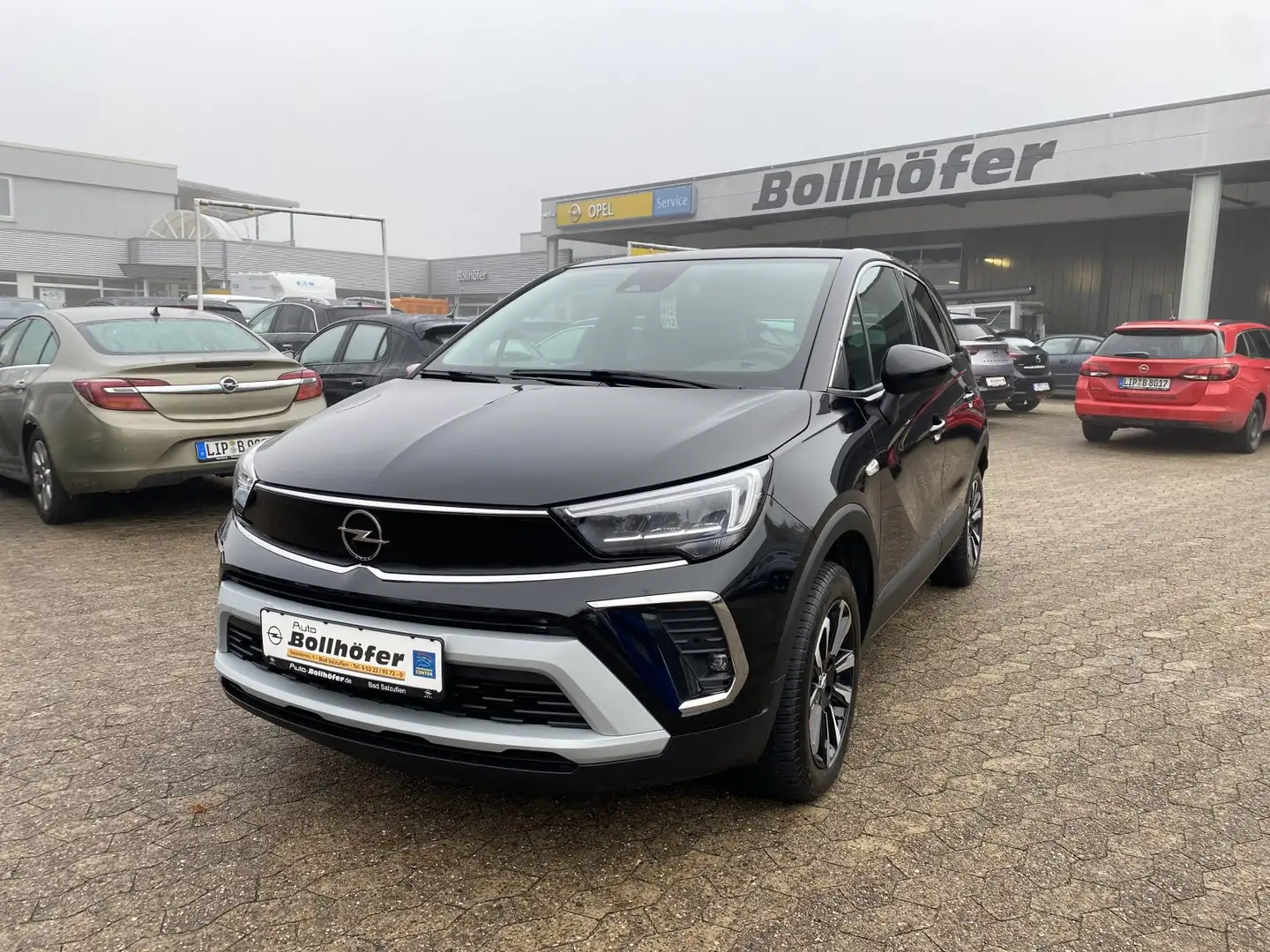 Opel Crossland Elegance AT/NAV/PDC vo+hi+Cam/SHZ+LHZ+bzb.Frontsch Schwarz - 1