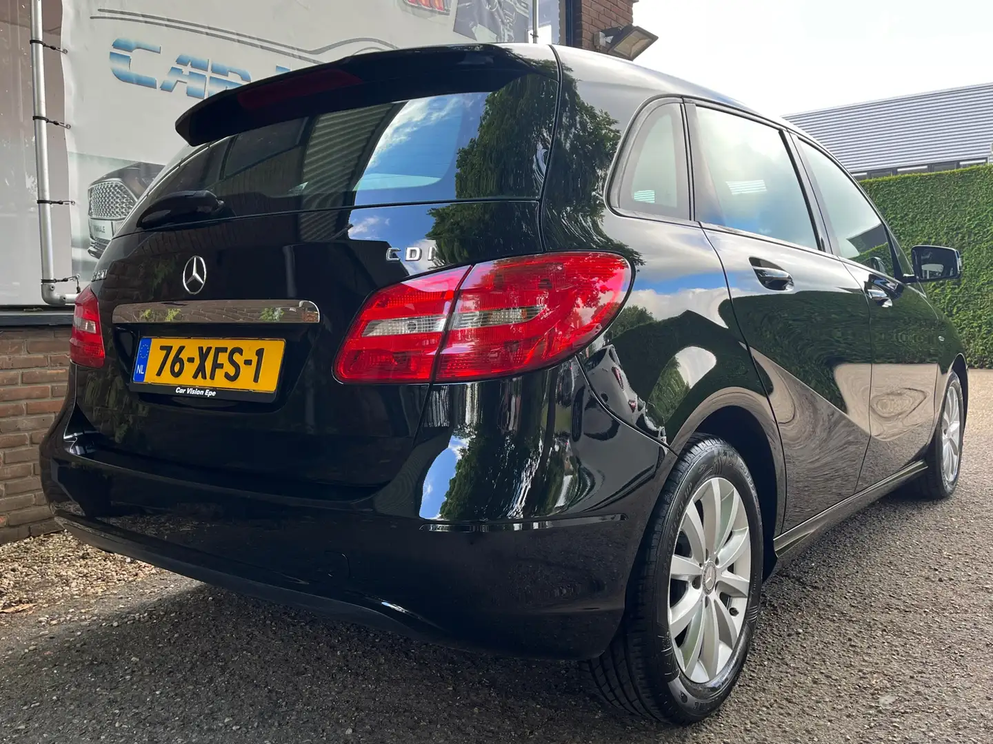 Mercedes-Benz B 180 CDI|Leder|Airco|BTW-auto| Noir - 2