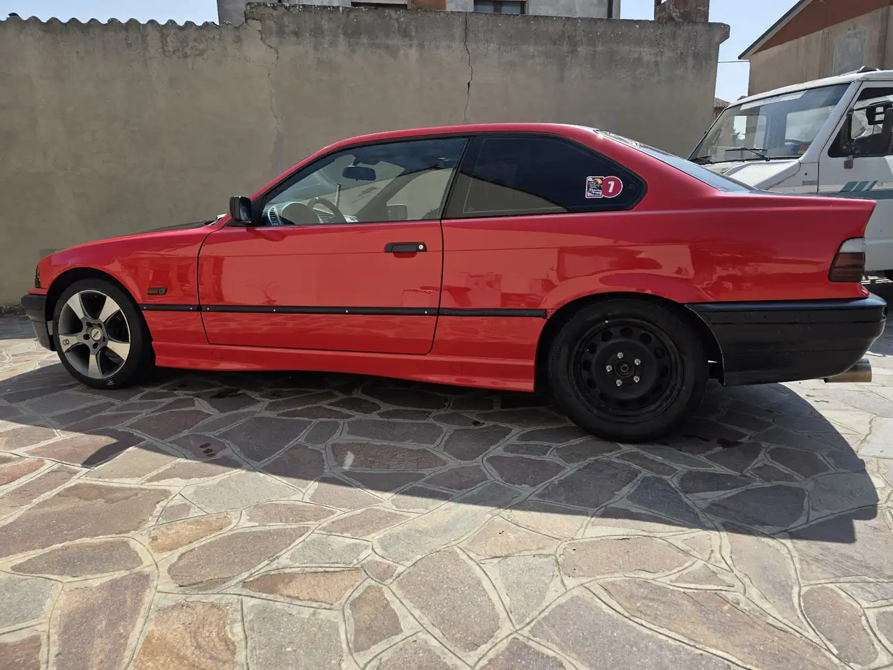 BMW 328 e36 drift pista track day, foto 6