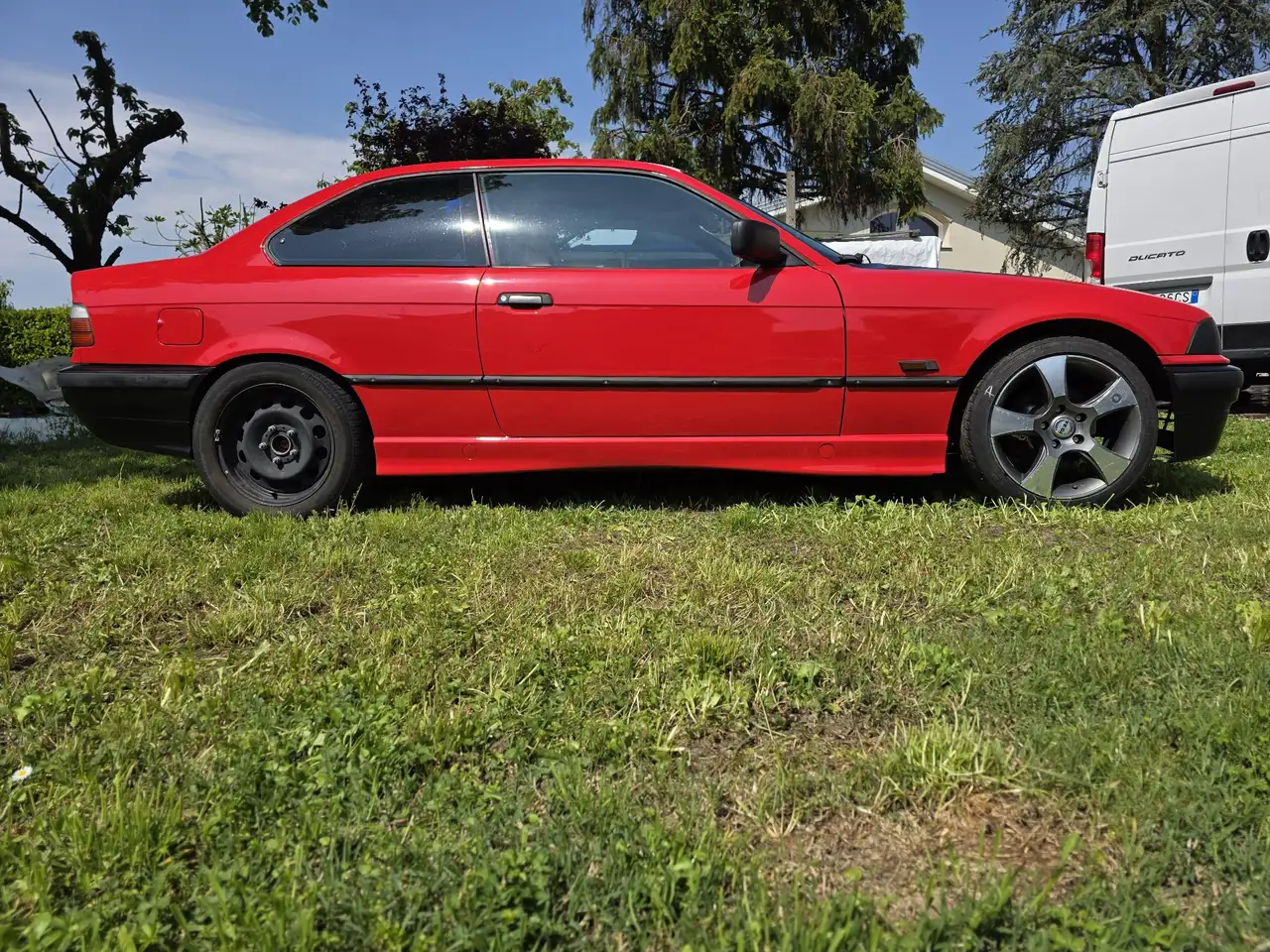 BMW 328 e36 drift pista track day, foto 2