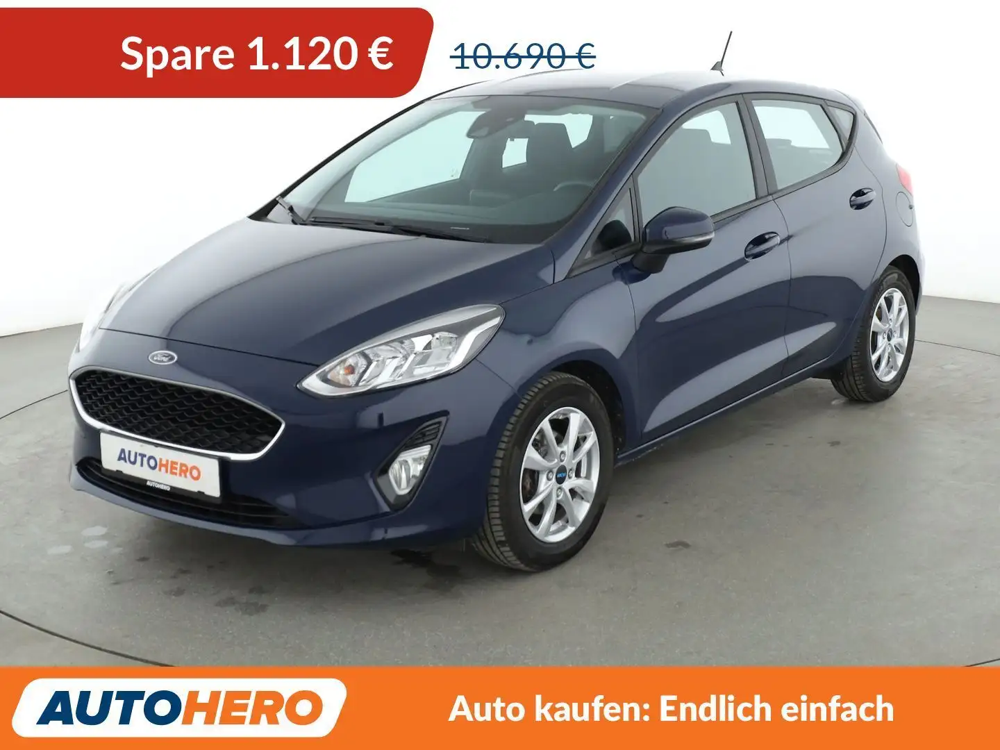 Ford Fiesta 1.0 EcoBoost Cool&Connect*TEMPO*PDC*SHZ*KLIMA* Blau - 1