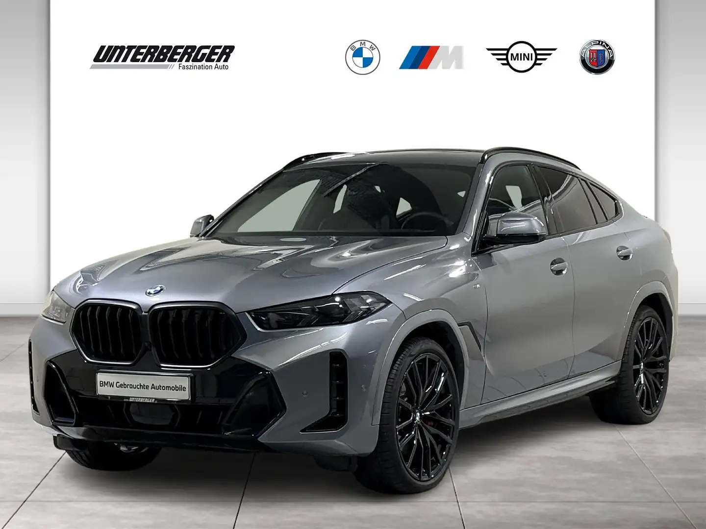 BMW X6 xDrive30d M Sportpaket Luftfedern AHK Iconic ACC 3 Grau - 1