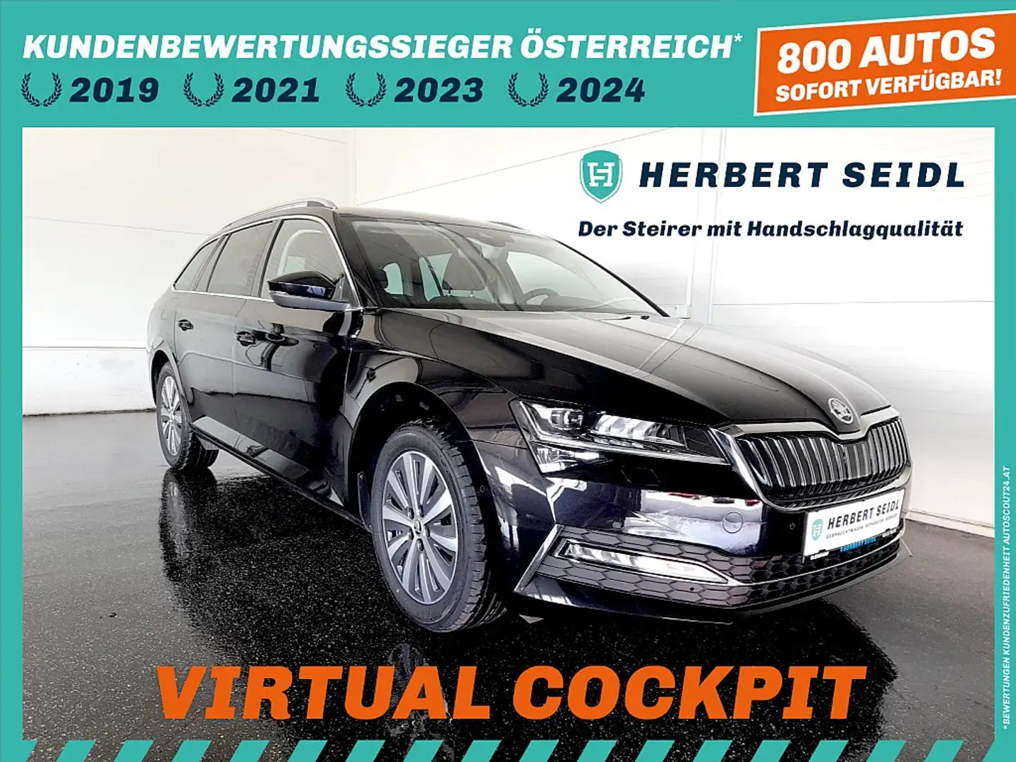 Skoda Superb Kombi STYLE IV 156/218 DSG *STANDHZG / MATRIX-L... Nero - 1