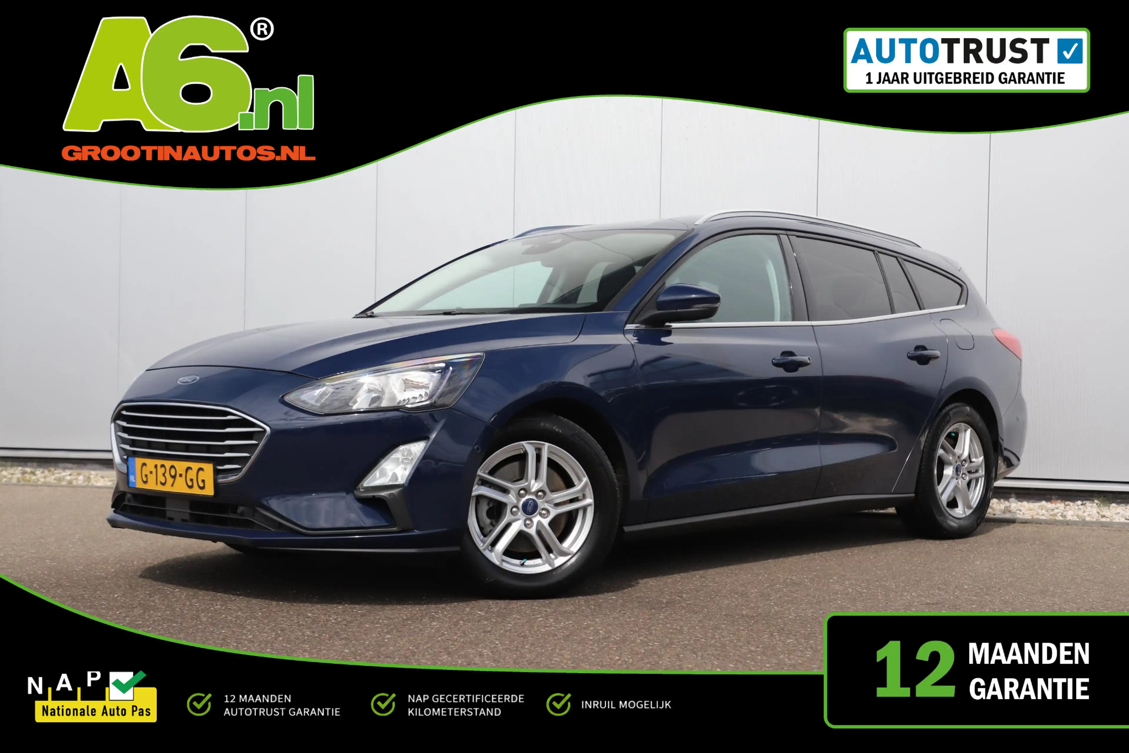 Ford Focus Wagon 1.5 EcoBlue Trend Edition Business Navigatie