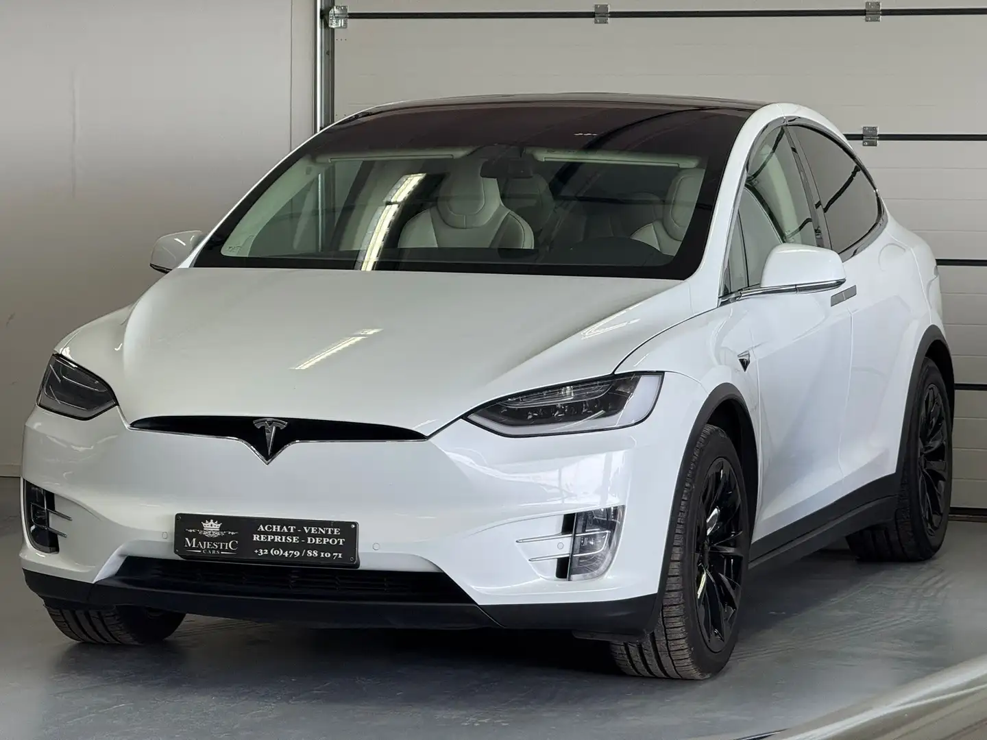 Tesla Model X MODEL X 75    7 places Weiß - 2