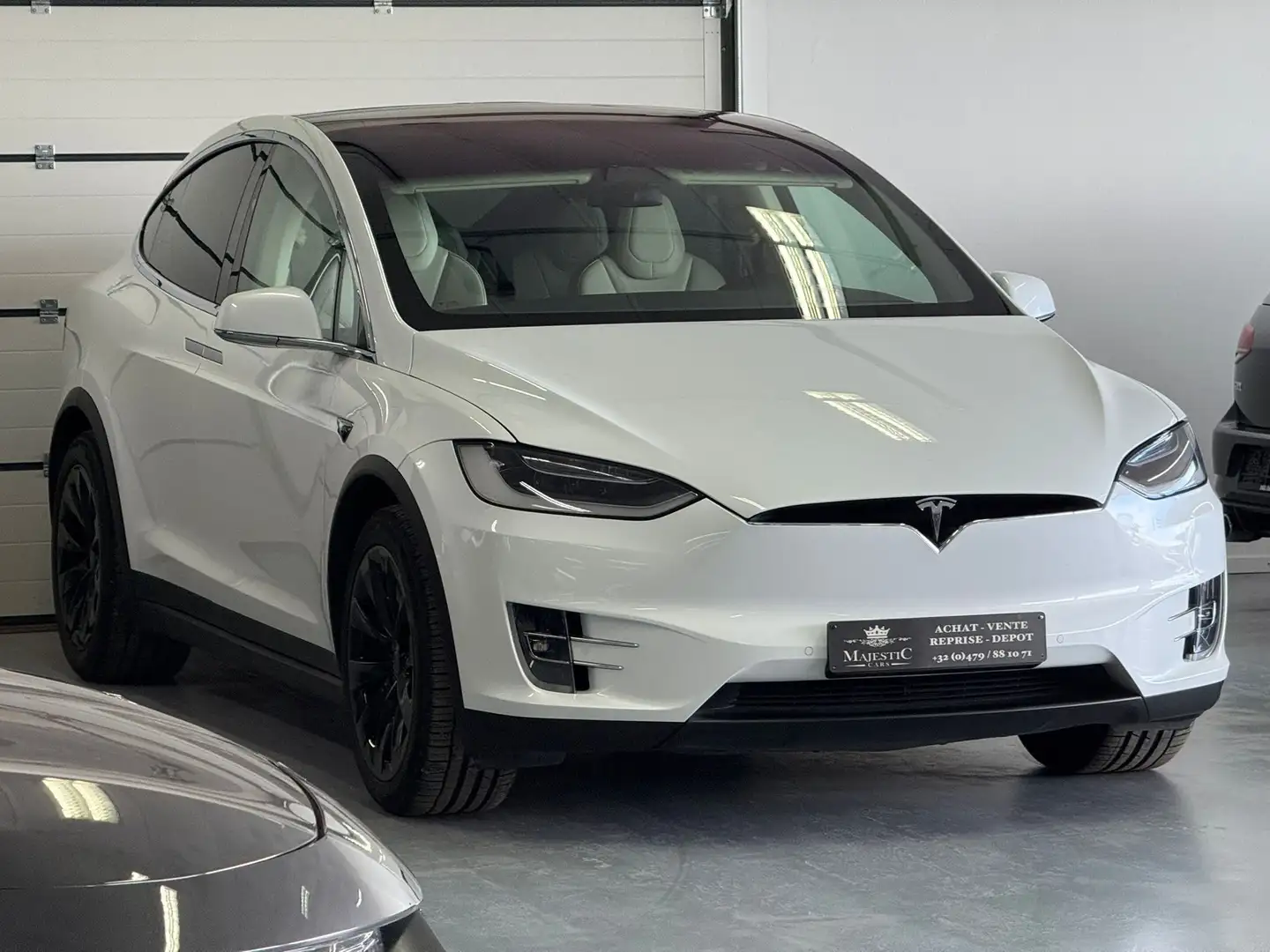 Tesla Model X MODEL X 75    7 places Weiß - 1