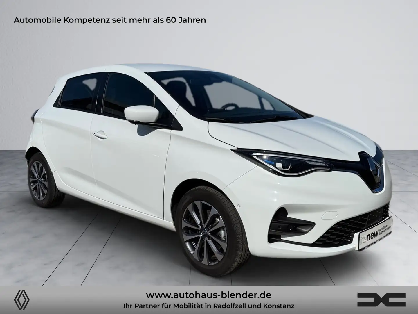 Renault ZOE INTENS Batteriemiete R135 Blanc - 2
