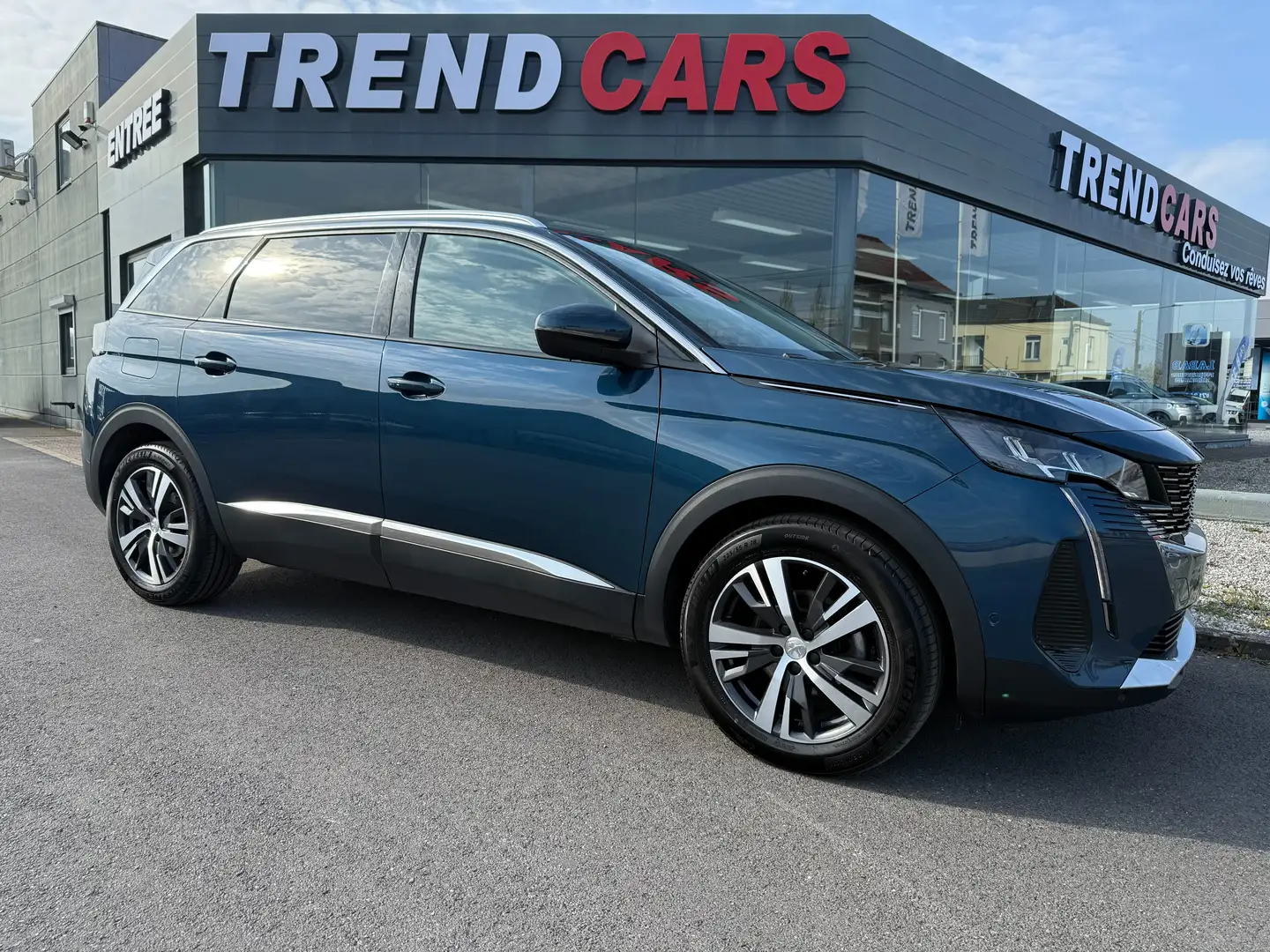 Peugeot 5008 1.5 BlueHDi S AUTO. 7 PLACES CUIR CARLPAY LED GA1 Blu/Azzurro - 2