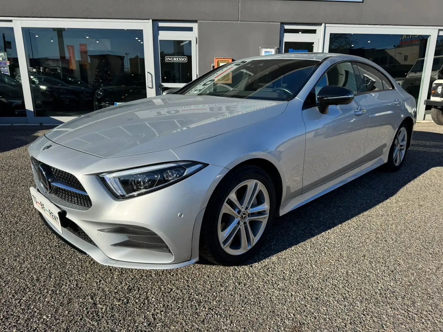 Mercedes-Benz CLS 300 Coupé 300 d Premium Plus auto Argintiu - 2