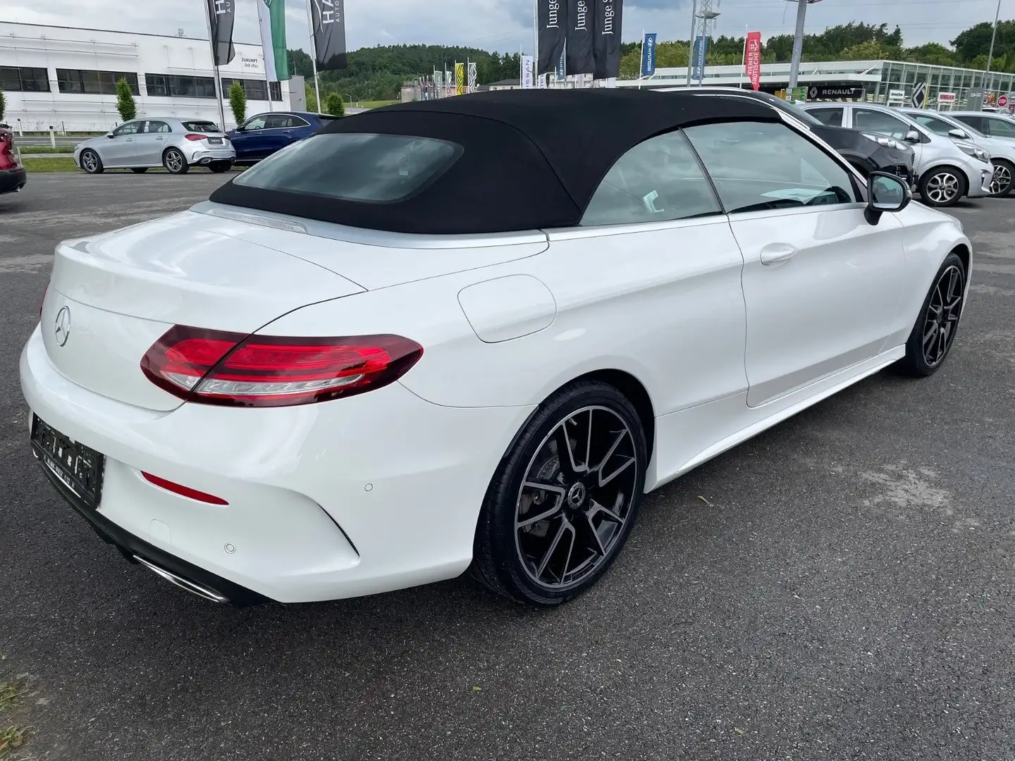 Mercedes-Benz C 300 C 300 Cabrio Aut. Blanc - 1