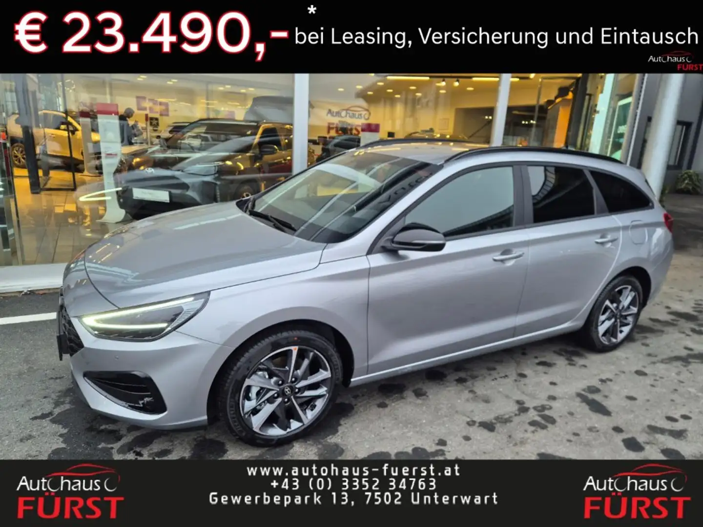 Hyundai i30 Kombi - PD GO Plus 1.0 TGDI DCT c5ku3 Silber - 1