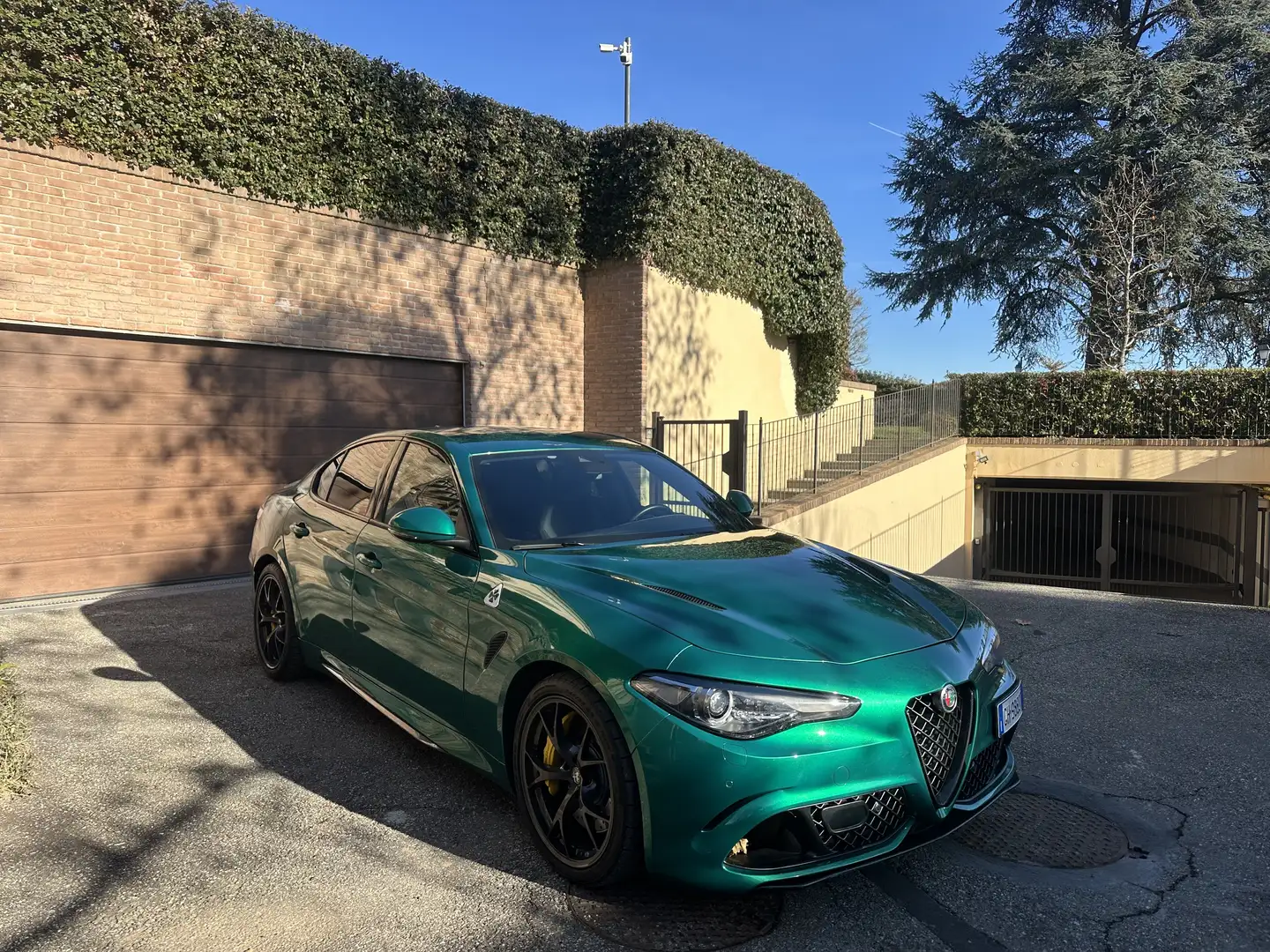 Alfa Romeo Giulia 2.9 V6 Quadrifoglio 510cv auto Zelená - 1